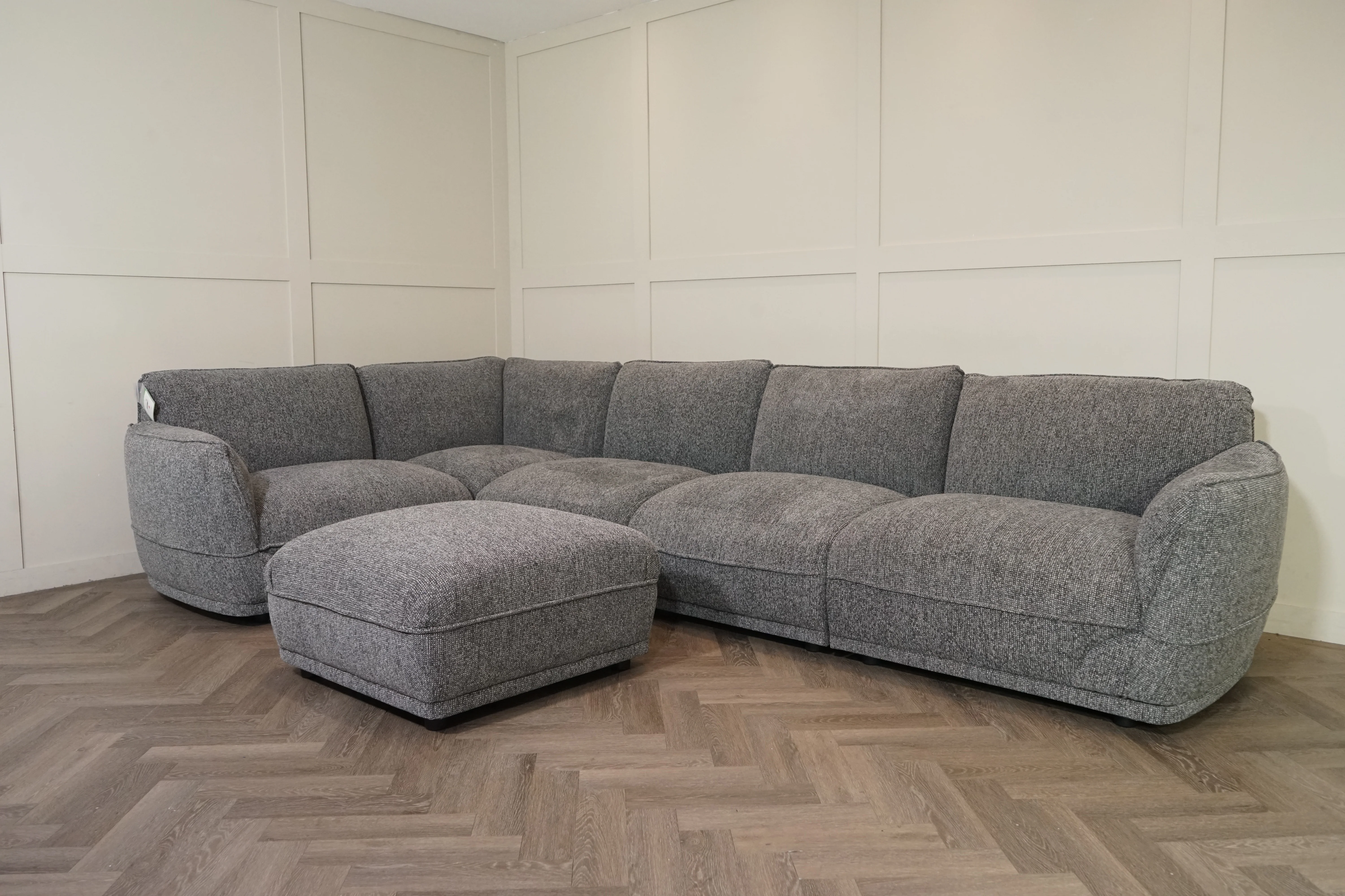 Belize Large Modular Corner Sofa, Cosy Coal - Image 11
