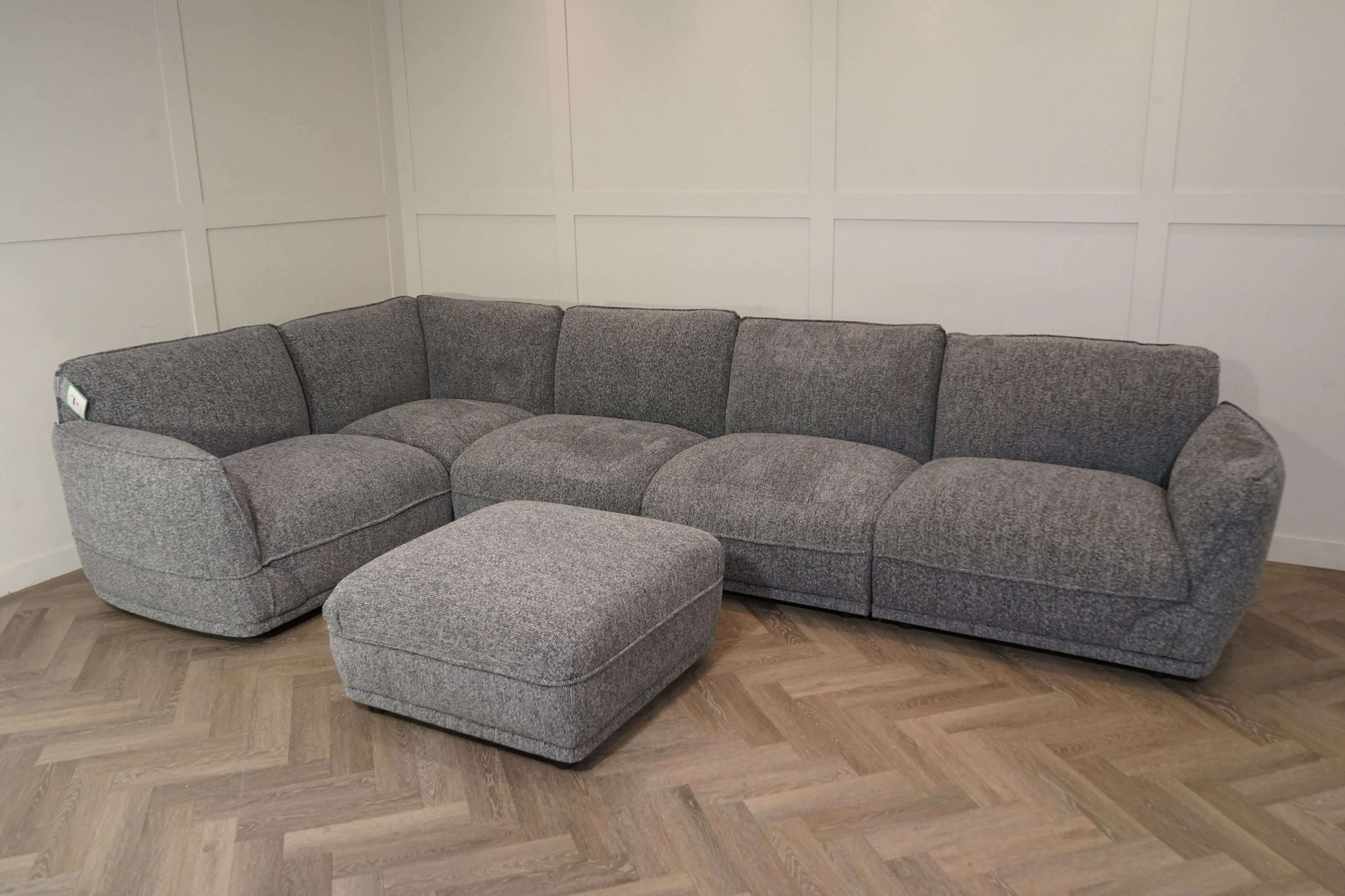 Belize Large Modular Corner Sofa, Cosy Coal - Image 12