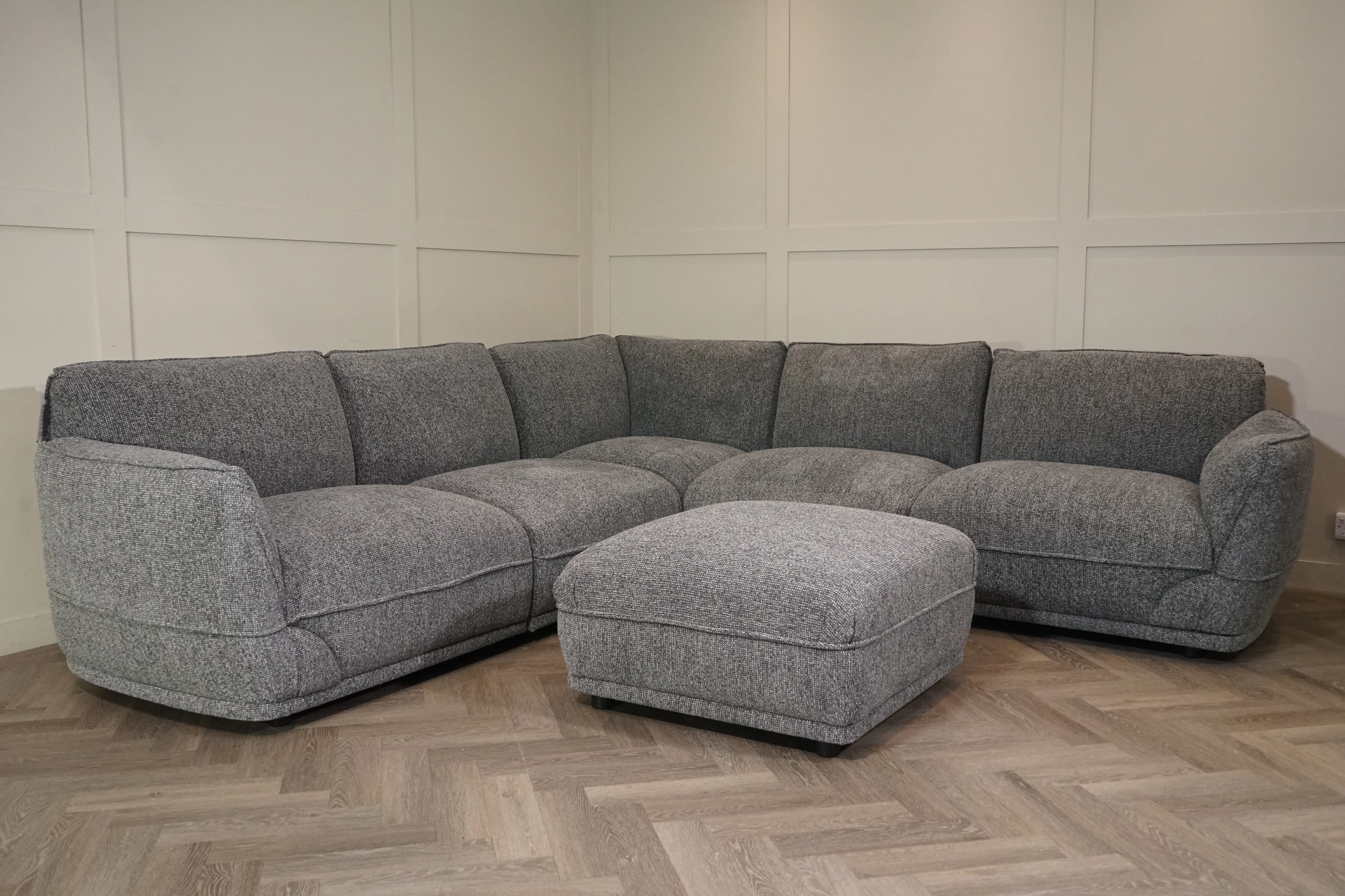 Belize Large Modular Corner Sofa, Cosy Coal - Image 13