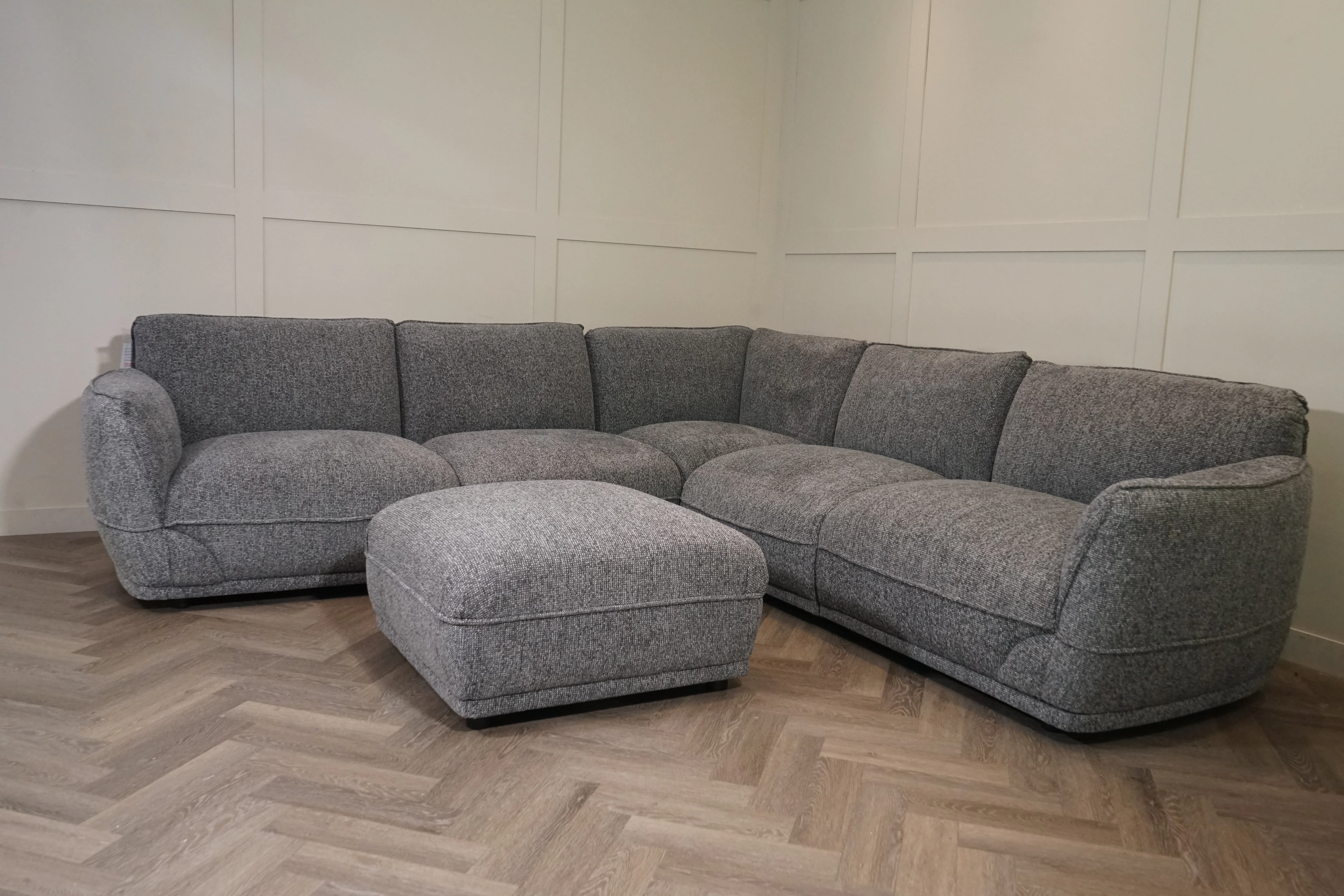 Belize Large Modular Corner Sofa, Cosy Coal - Image 14