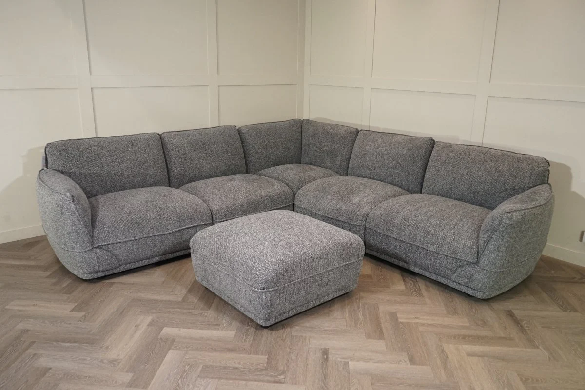 Belize Large Modular Corner Sofa, Cosy Coal - Image 9