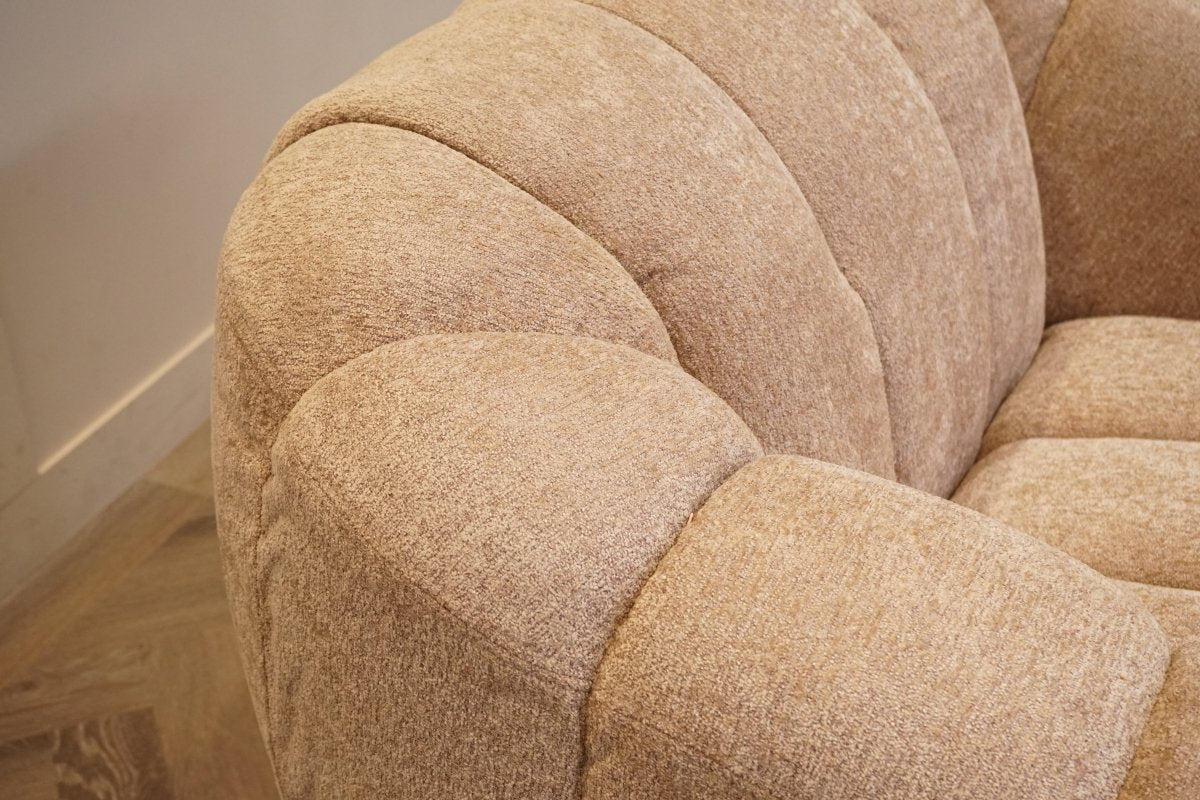 Bubble Large 3 Seater Sofa & Armchair, Cashmere Sand - Image 8