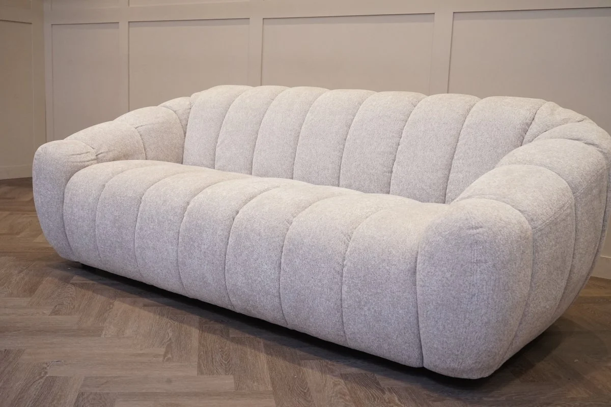 Bubble Large 3 Seater Sofa & Armchair, Cloudy Grey - Image 9