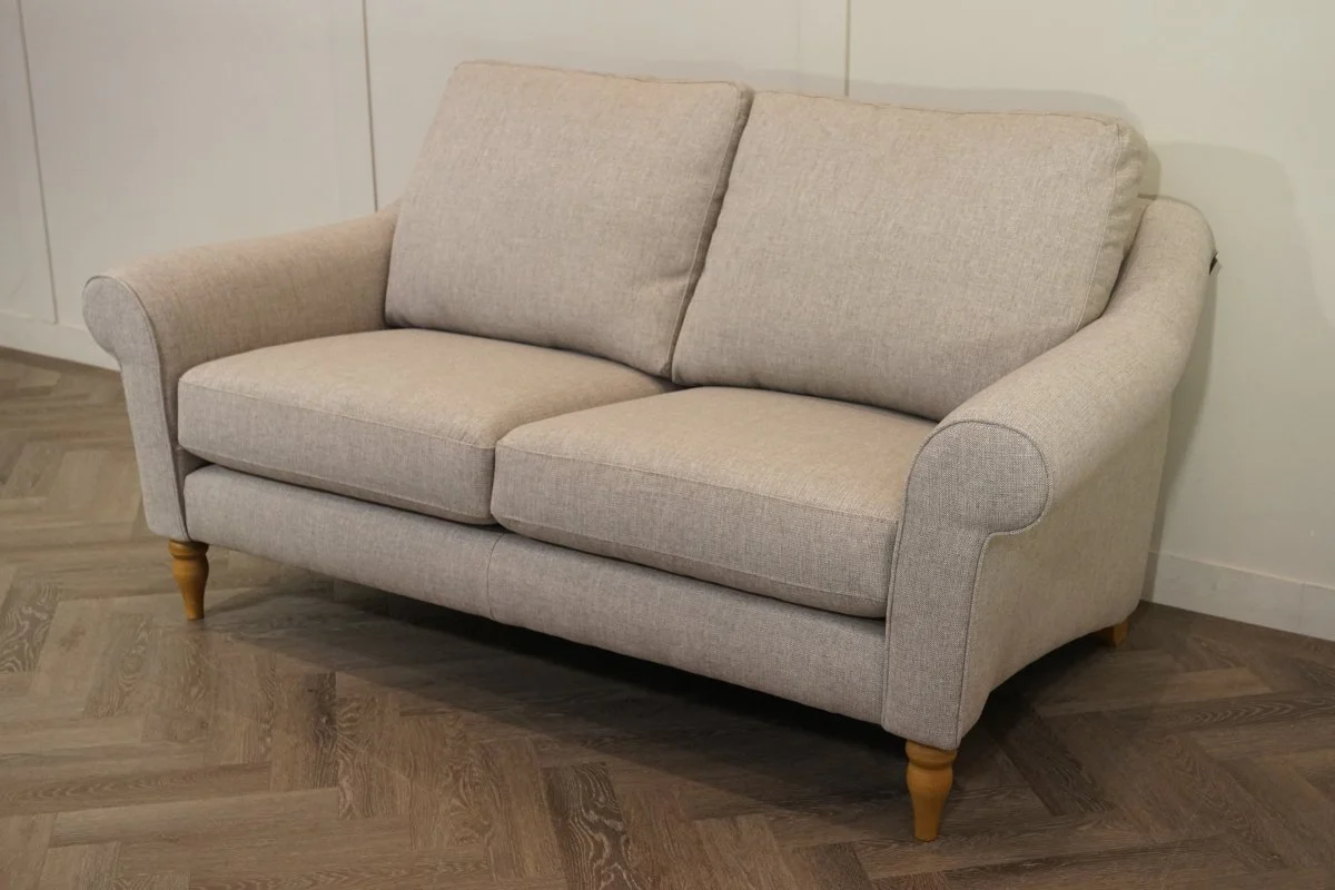 Camber Medium 2 Seater Sofa, Aquaclean Aston Natural - Image 4