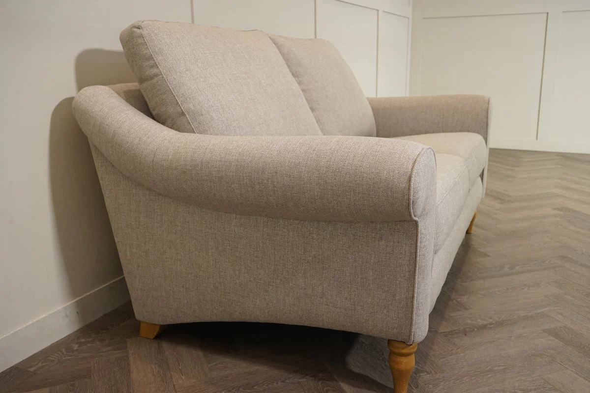 Camber Medium 2 Seater Sofa, Aquaclean Aston Natural - Image 7