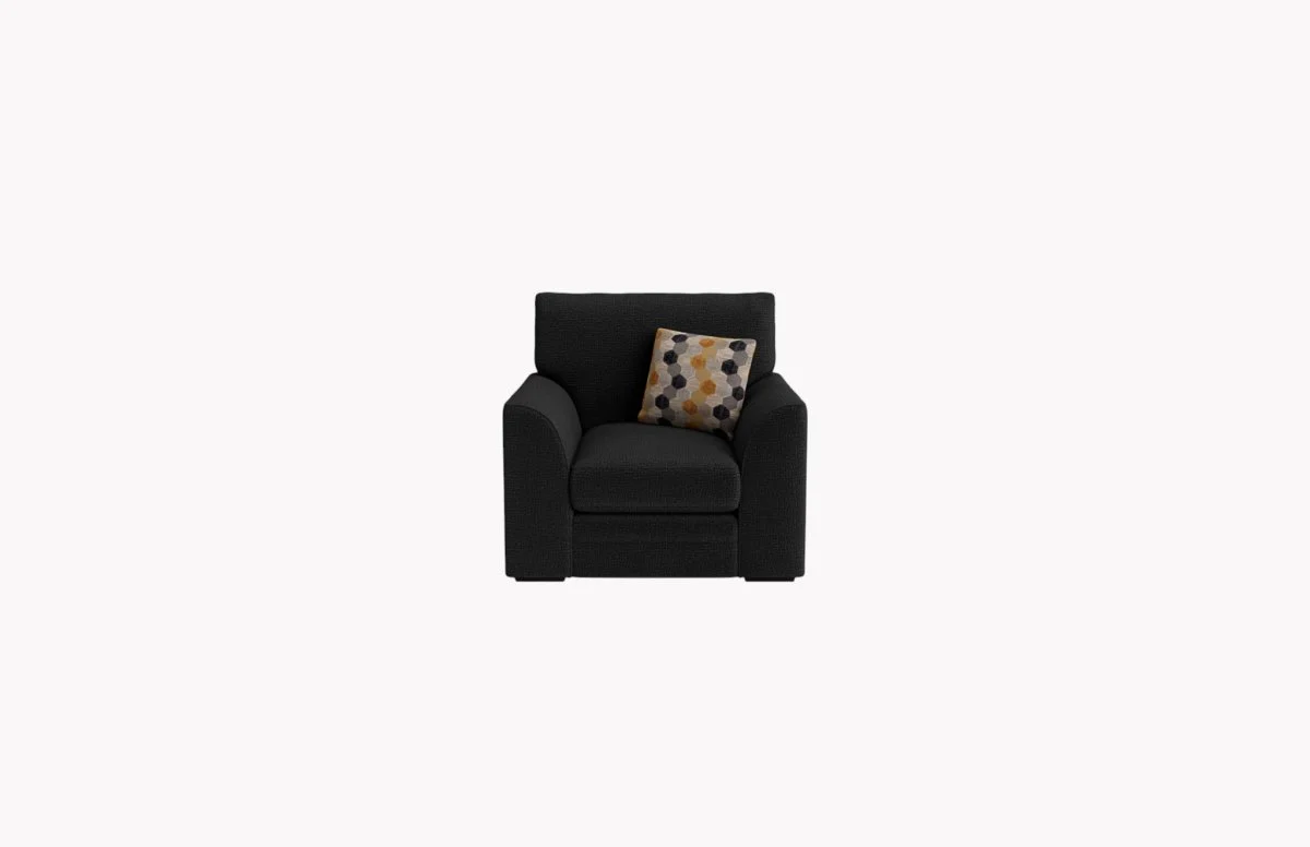 Emilia Fabric Armchair - Image 4