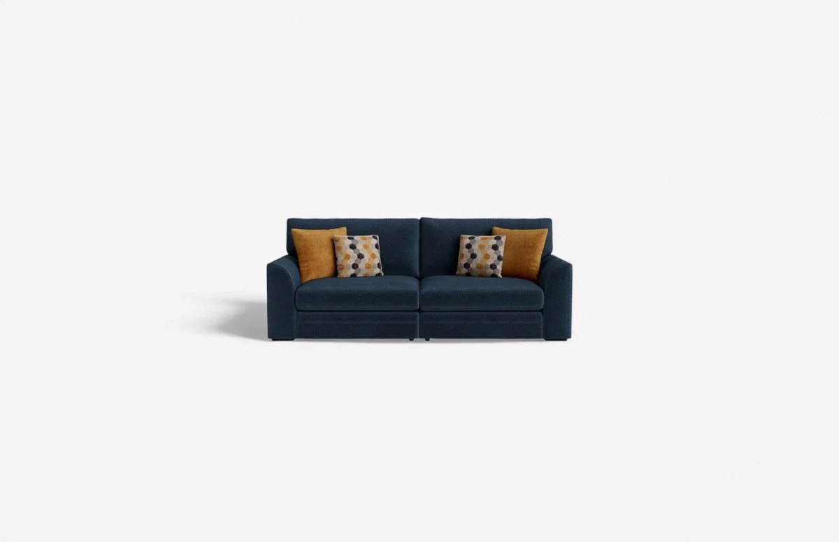 Emilia Large 4 Seater Fabric Sofa - Image 7