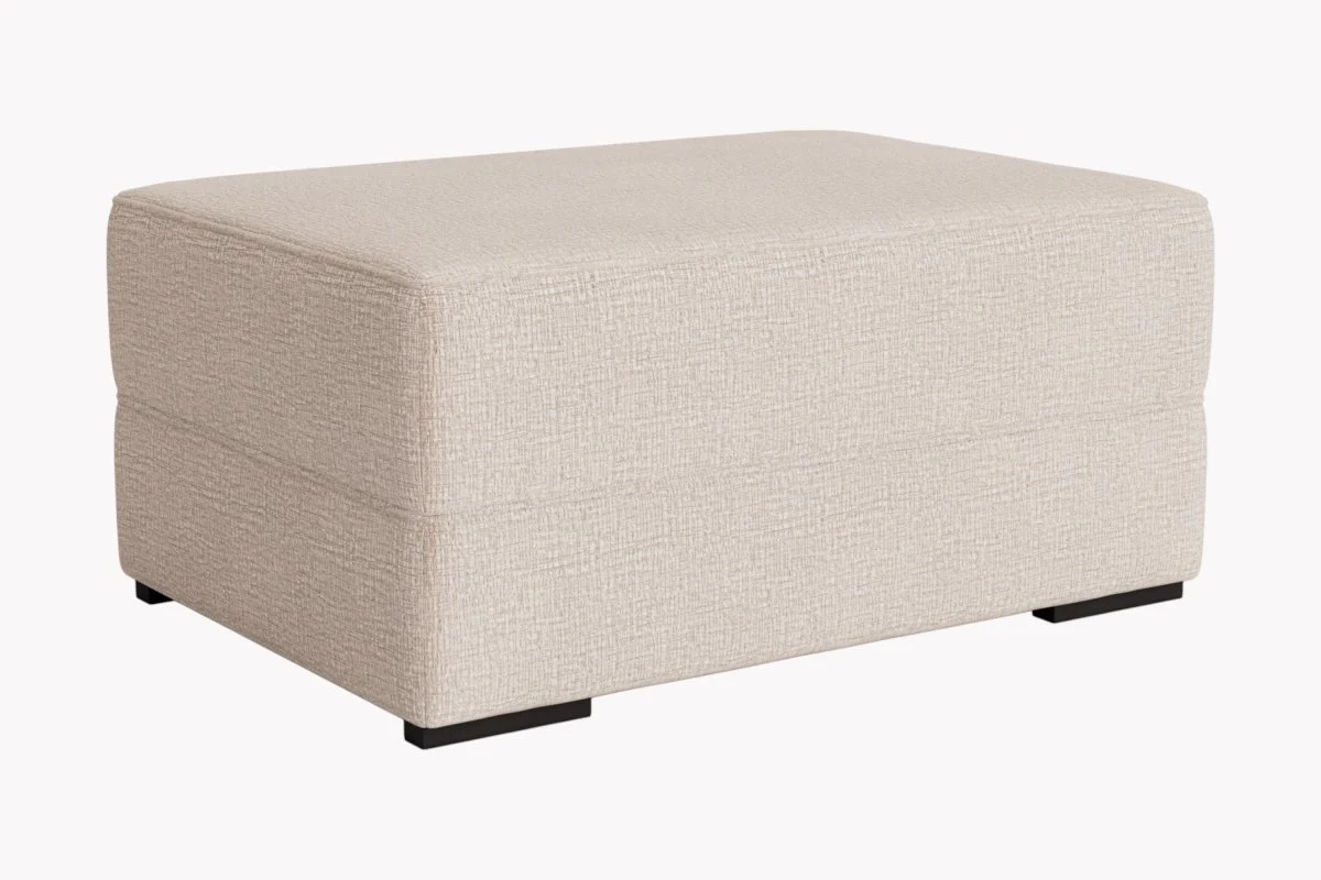 Emilia Large Fabric Footstool - Image 3