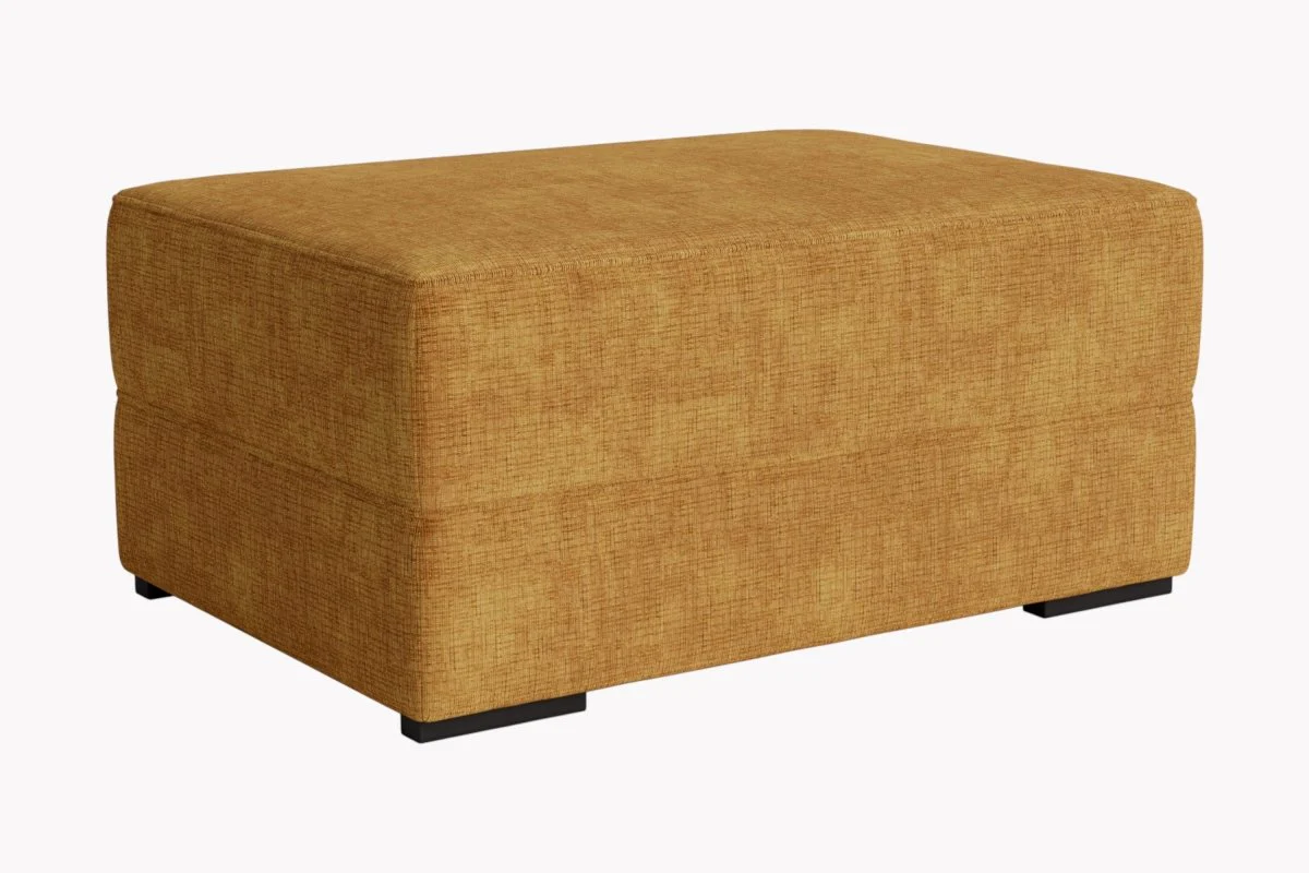 Emilia Large Fabric Footstool - Image 6
