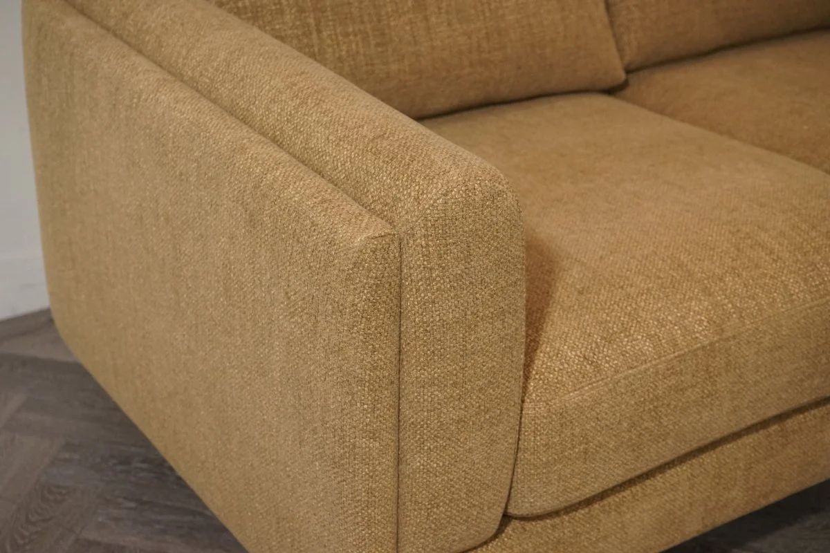 Harbour Corner Sofa, Basketweave Chenille Nutmeg - Image 3