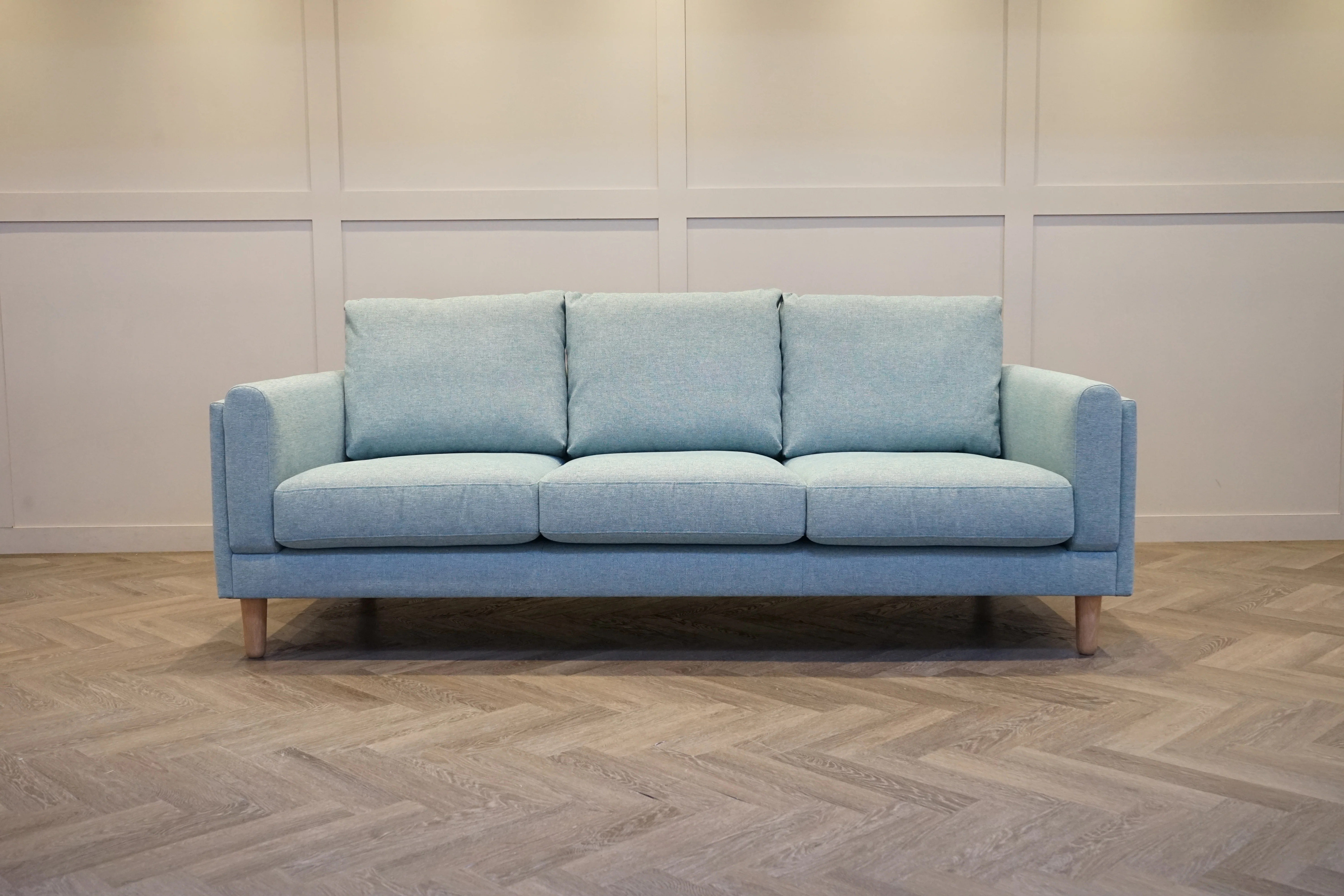 Harbour Grand 3 Seater Sofa, Aquaclean Matilda Teal - Image 6