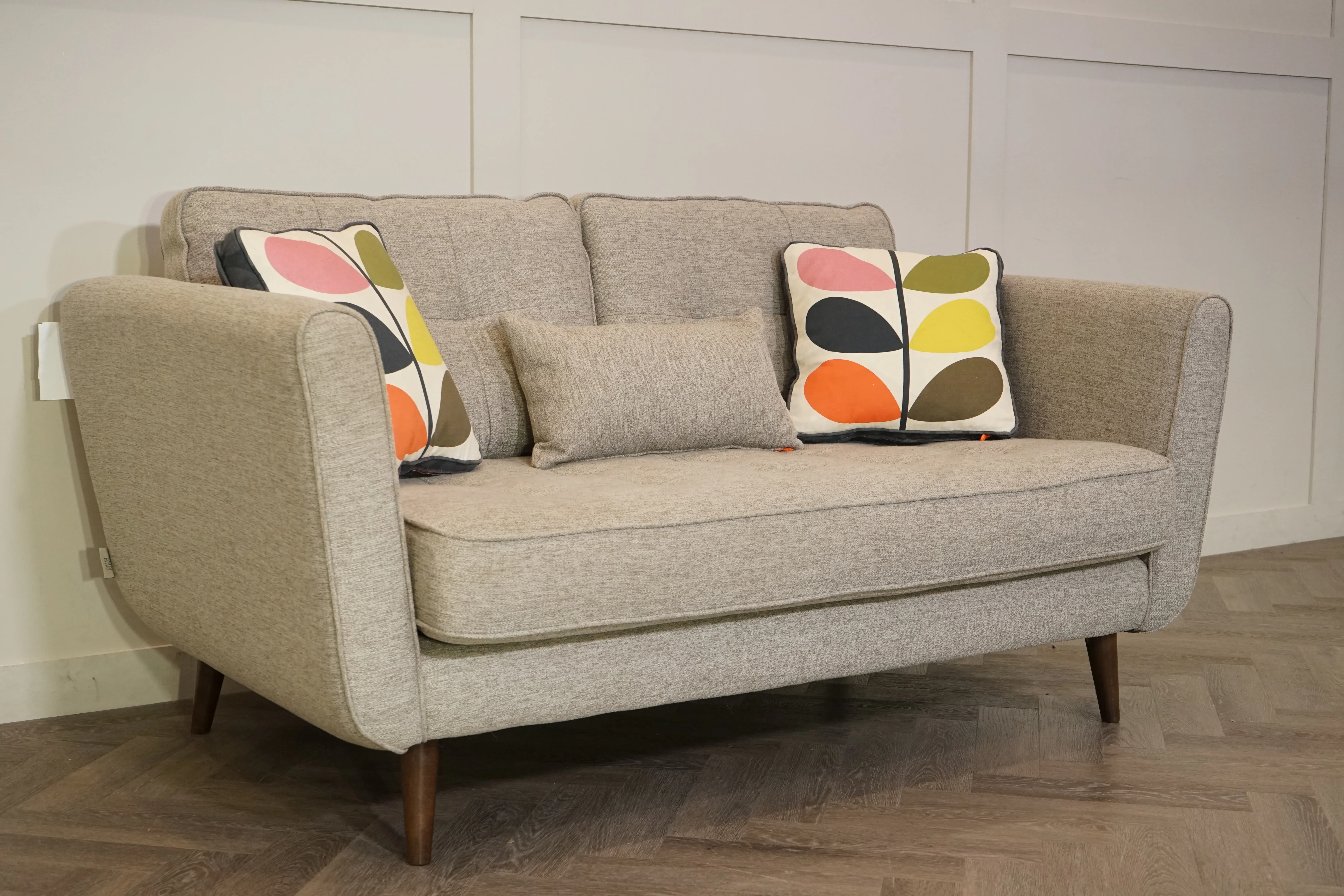 Holly Small 2 Seater Sofa, Biscuit - Image 4