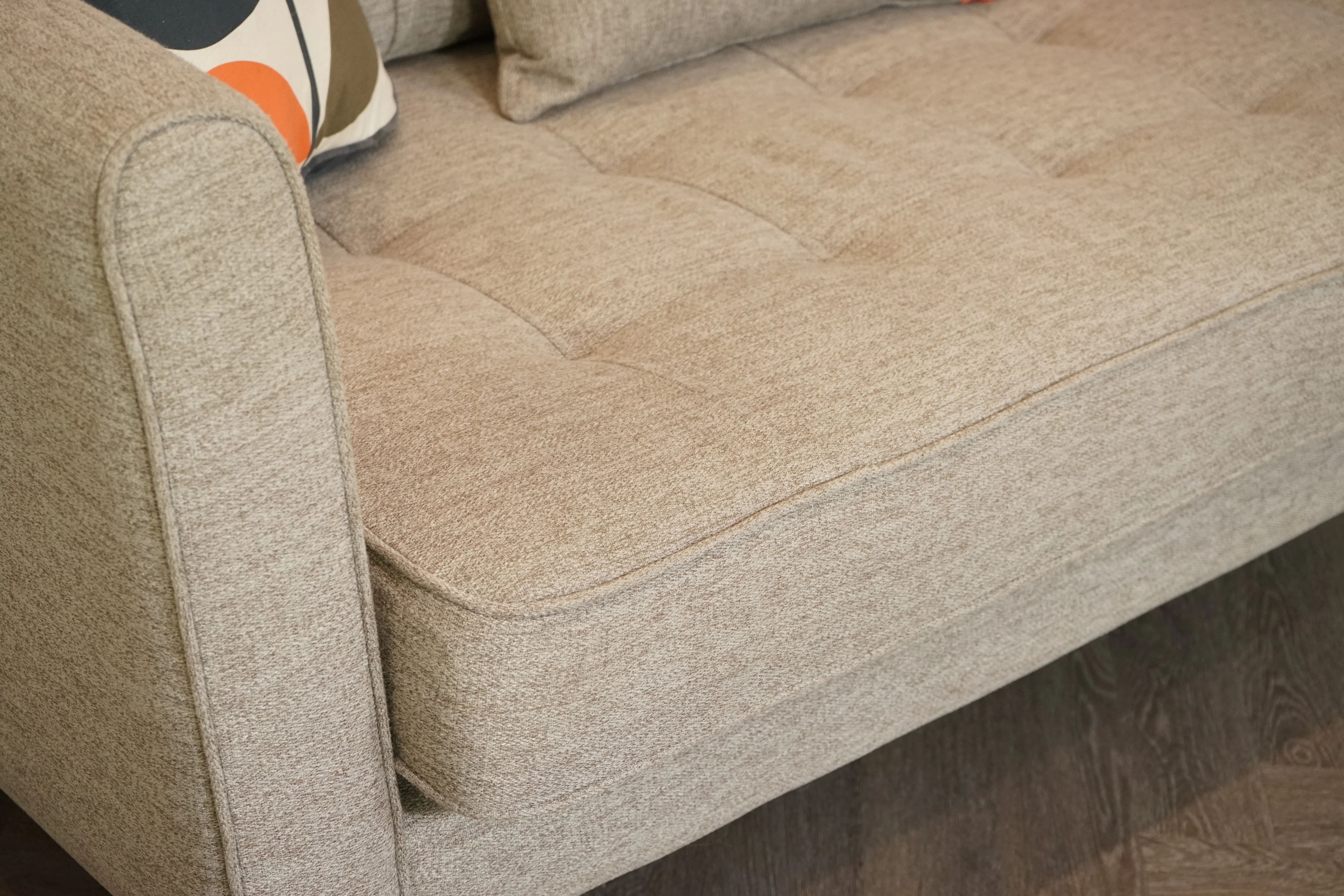 Holly Small 2 Seater Sofa, Biscuit - Image 7