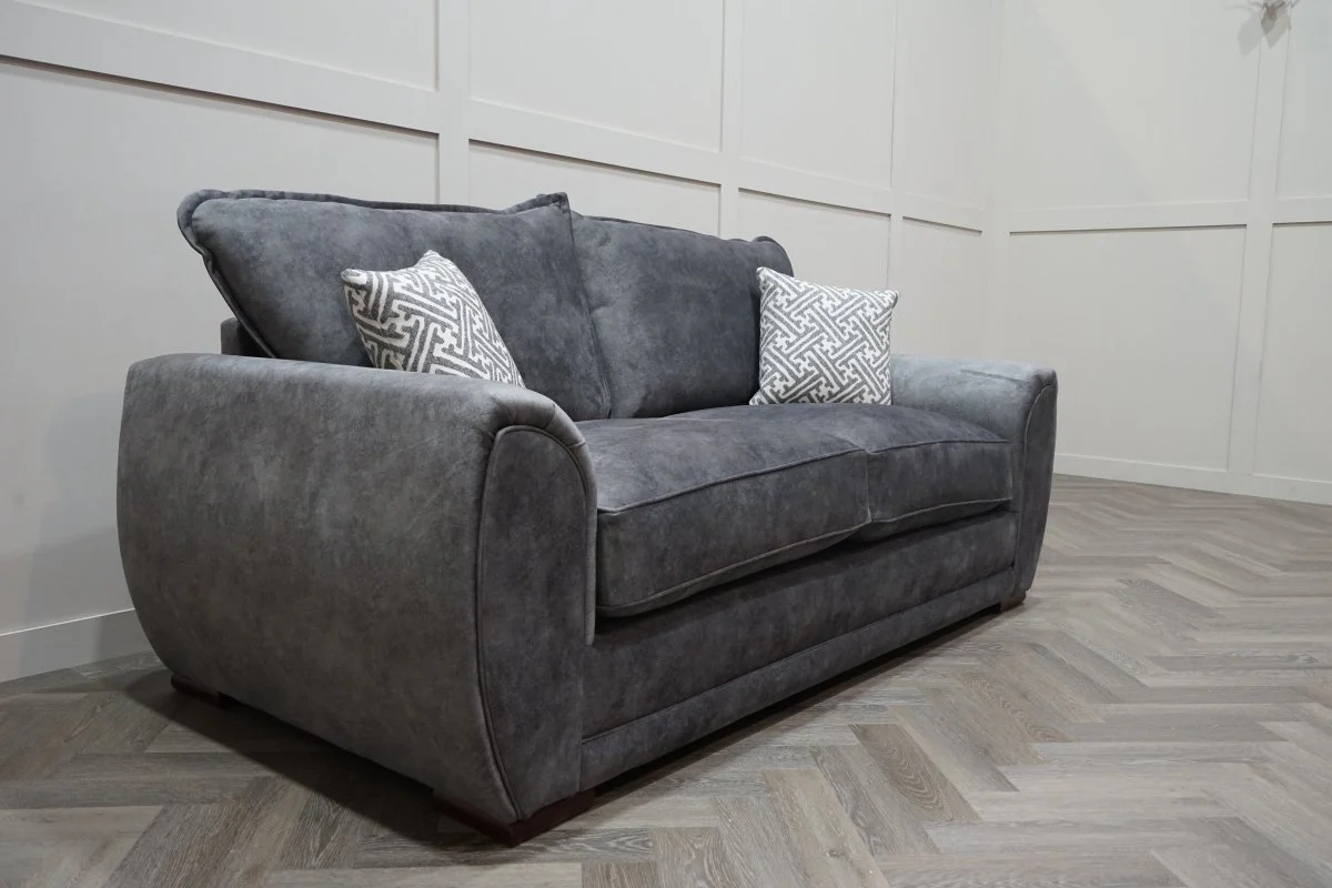 Hourglass 3 + 2.5 Seater Sofa Set, Dapple Mink - Image 11
