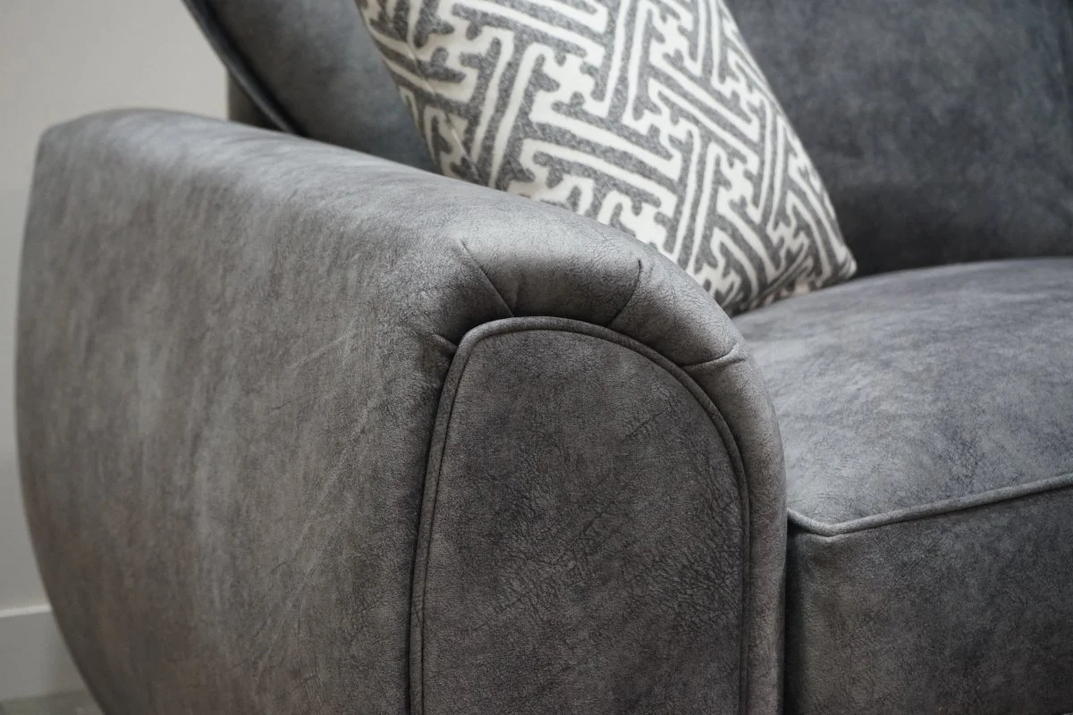 Hourglass 3 + 2.5 Seater Sofa Set, Dapple Mink - Image 4