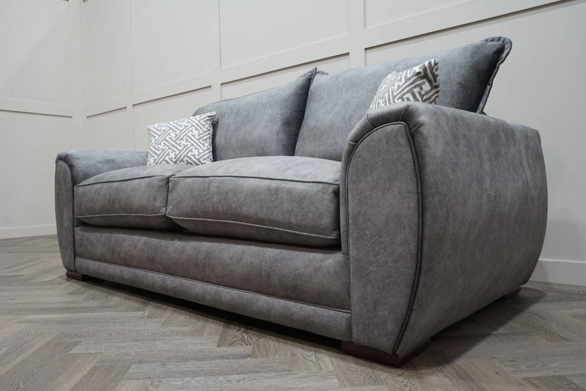 Hourglass 3 + 2.5 Seater Sofa Set, Dapple Mink - Image 5