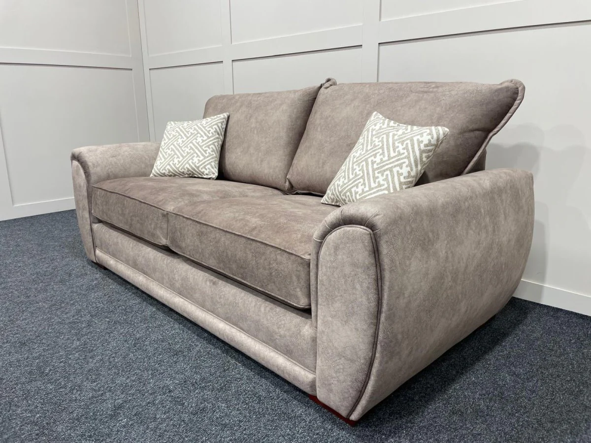 Hourglass 3 + 2.5 Seater Sofa Set, Dapple Chocolate - Image 8