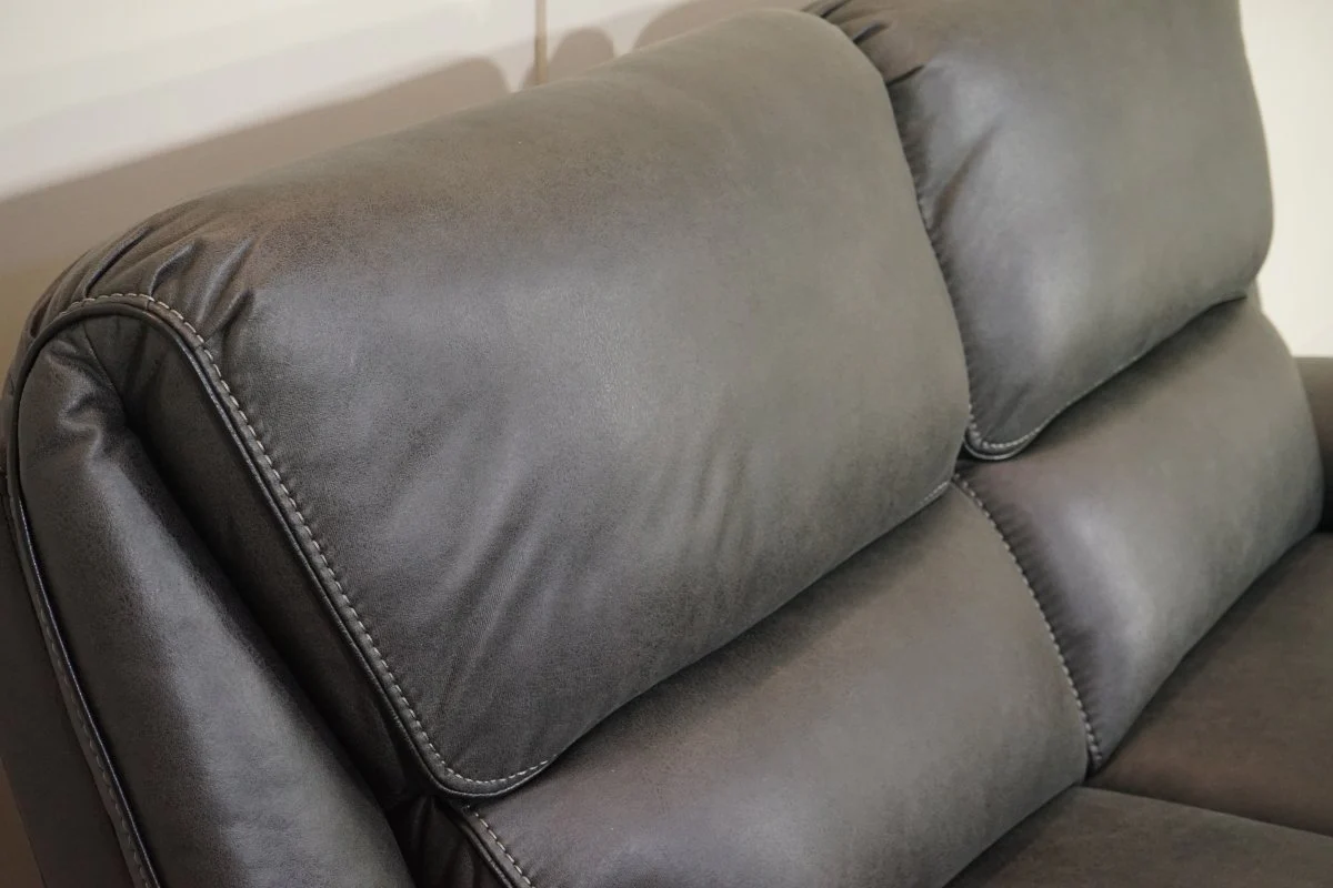 Hudson 2 Seater Power Reclining Sofa – Endurance Fabric – Graphite - Image 9