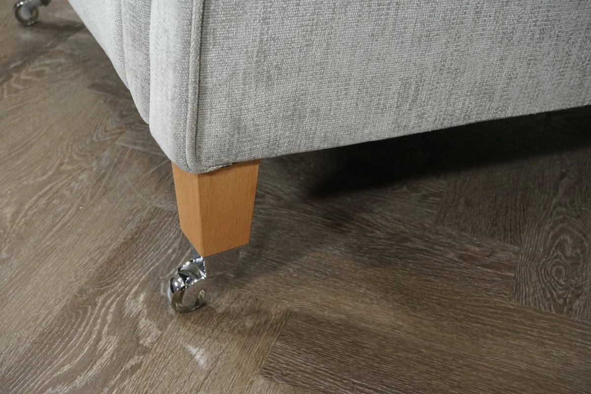 Laura Ashley Chatsworth Armchair, Orla Pale Steel - Image 8