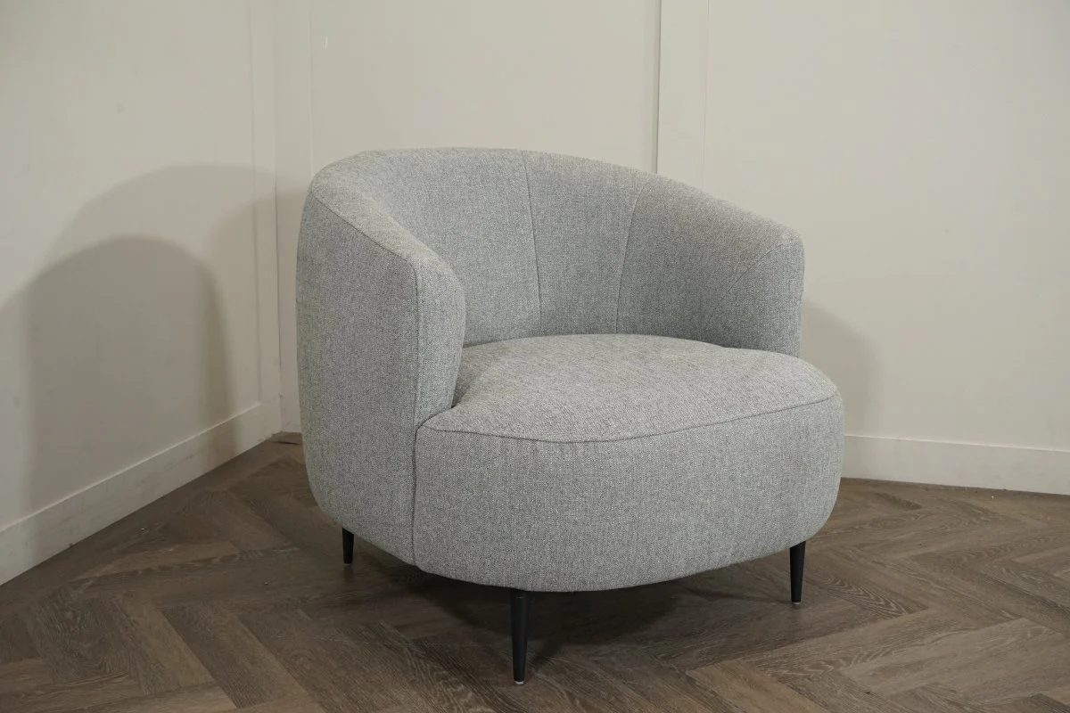 Lozenge Armchair, Aquaclean Matilda Steel - Image 4