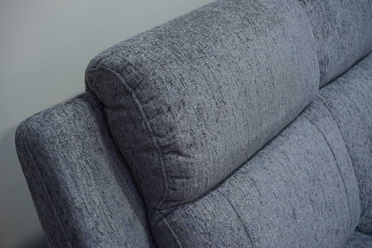 Lucius Power Reclining Modular Corner Sofa, Vespa Grey - Image 10