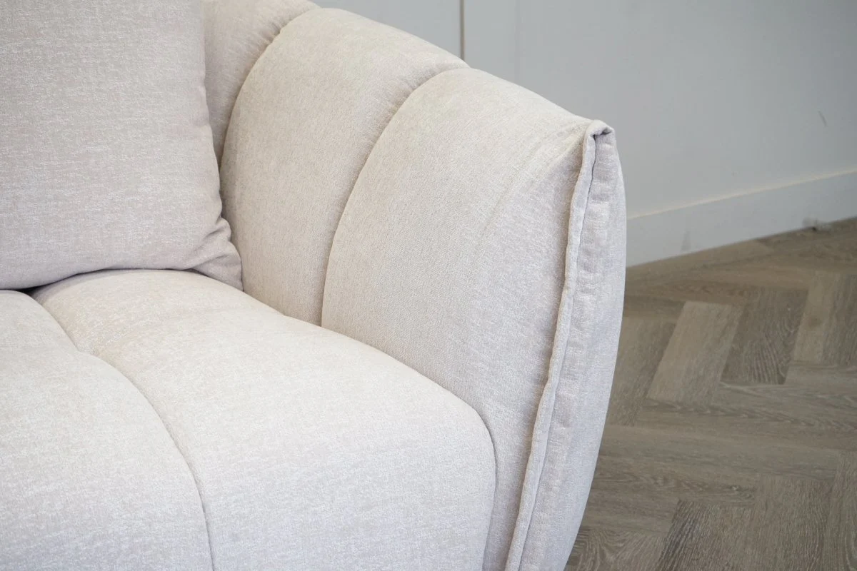 Lunar Medium 2 Seater Sofa, Sandstone Chenille - Image 4