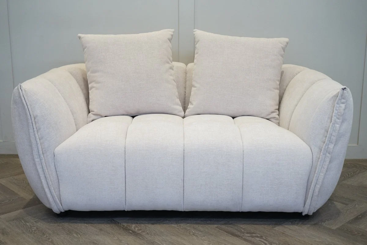 Lunar Medium 2 Seater Sofa, Sandstone Chenille - Image 5