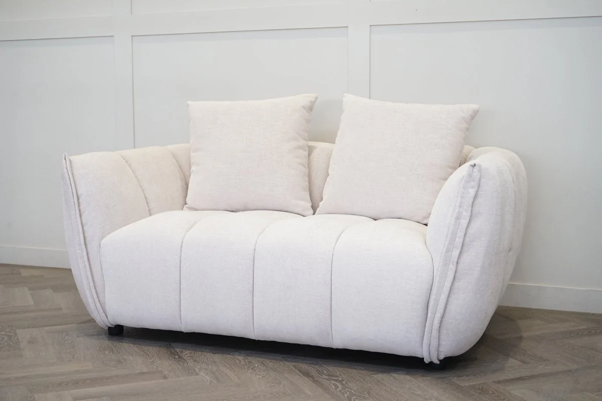 Lunar Medium 2 Seater Sofa, Sandstone Chenille - Image 6
