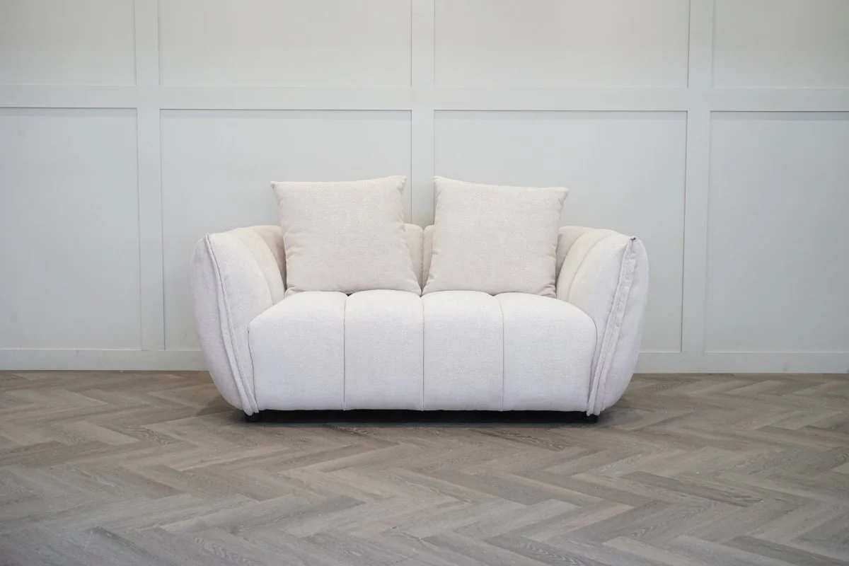Lunar Medium 2 Seater Sofa, Sandstone Chenille - Image 8