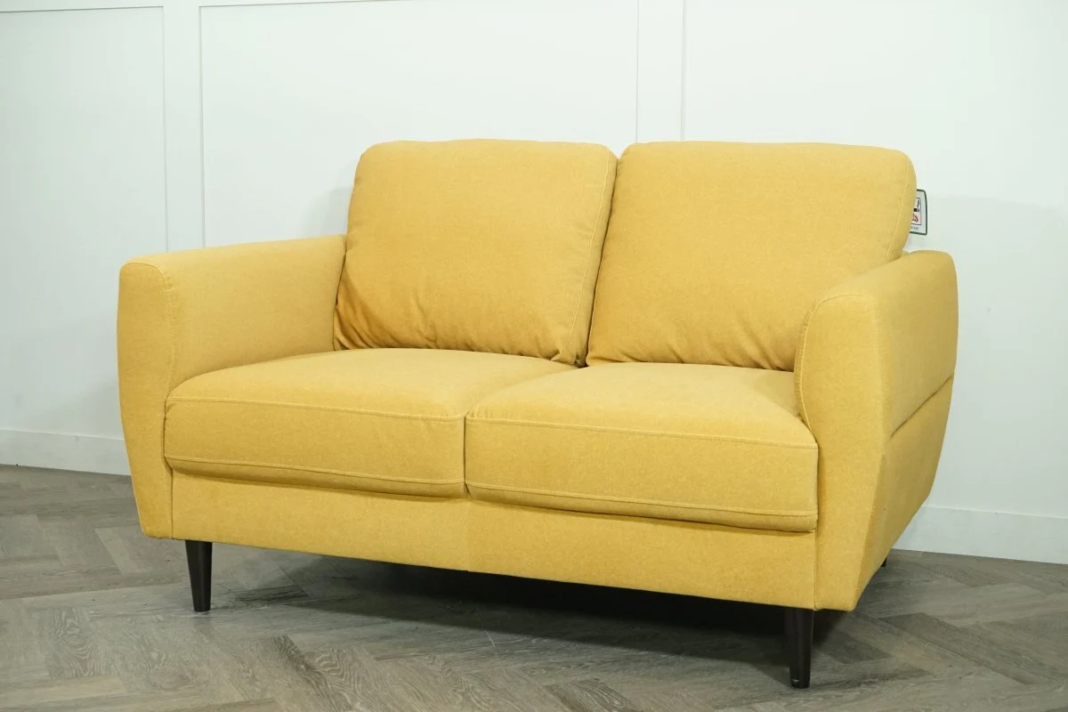 Megan 2 Seater Fabric Sofa, Sunflower - Image 3