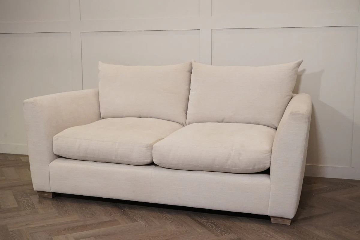 Metro Fabric 2 Seater Sofa, Digby Beige - Image 5