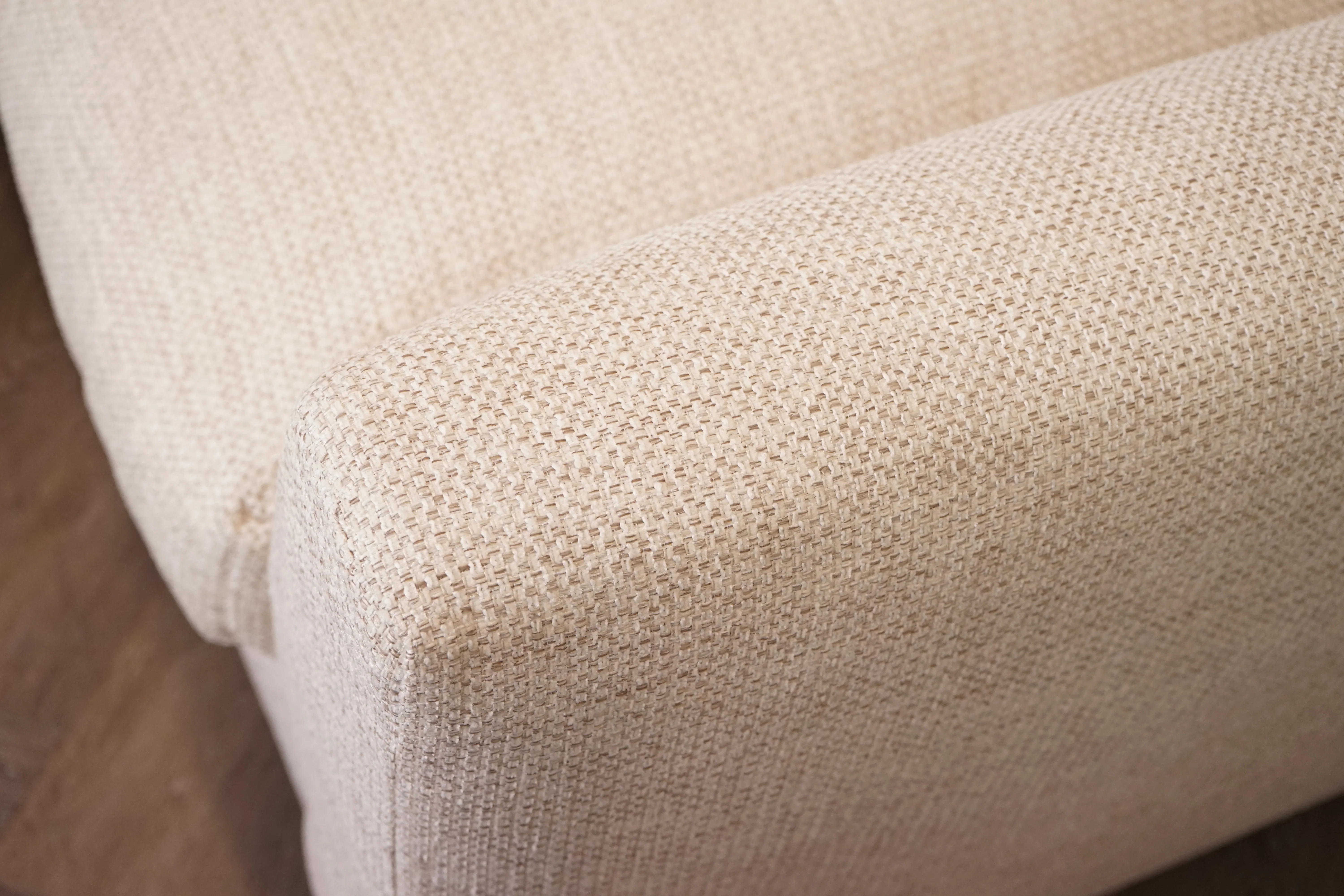 Metro LHF Open Ended Corner Sofa & Footstool, Lanley Ercu - Image 8