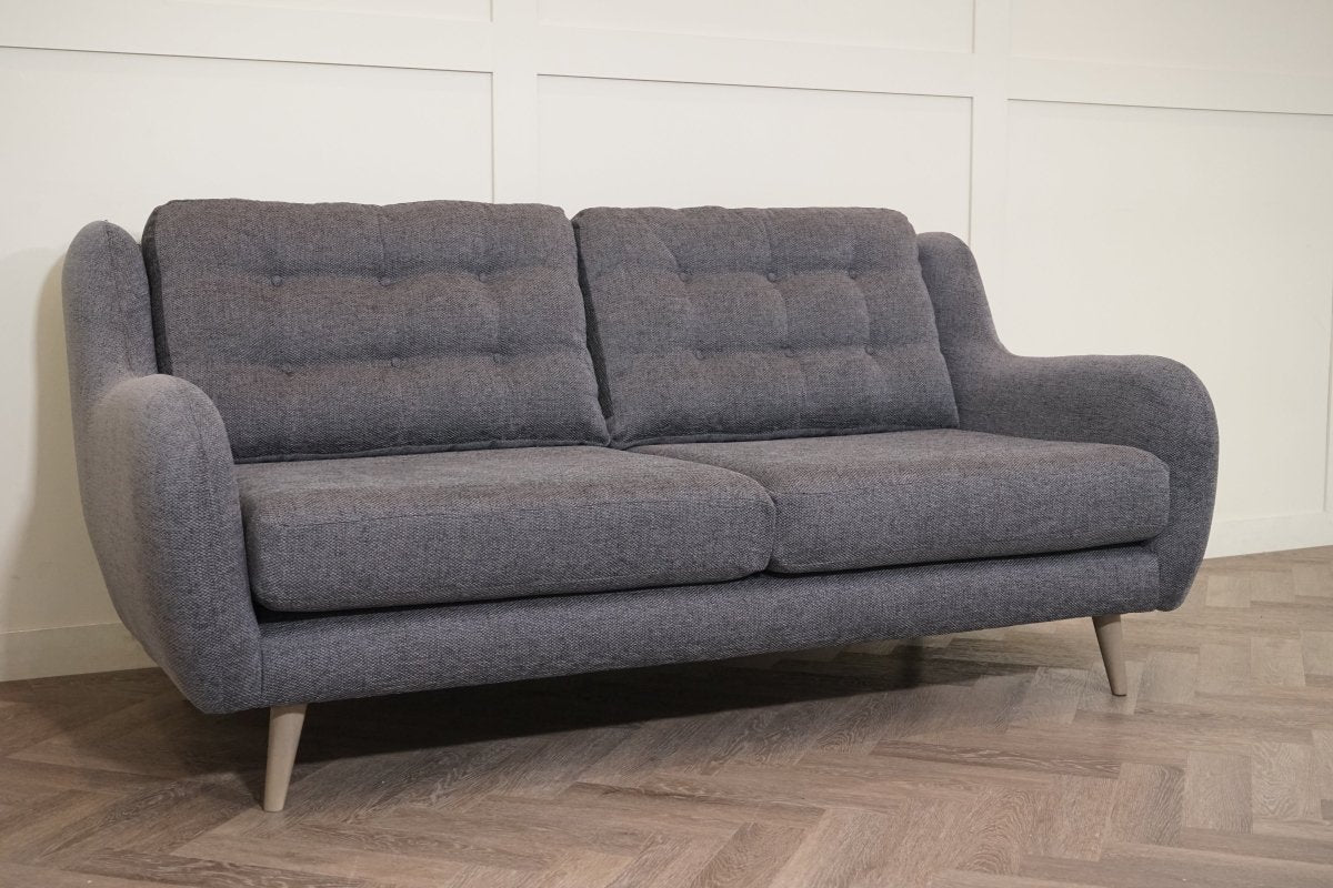 New Camden 3 Seater Sofa, Weave Steel - Image 3