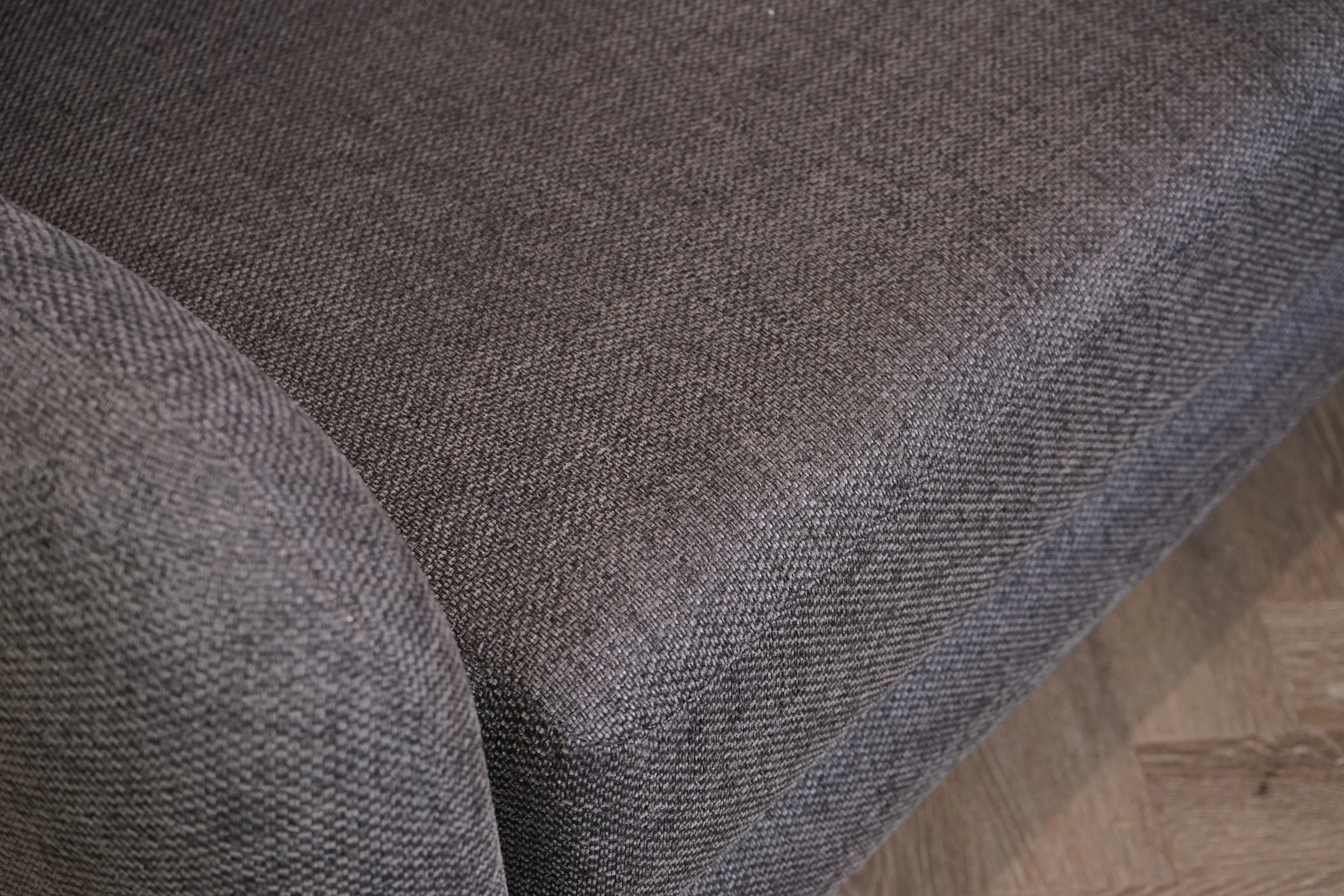 New Camden 3 Seater Sofa, Weave Steel - Image 6