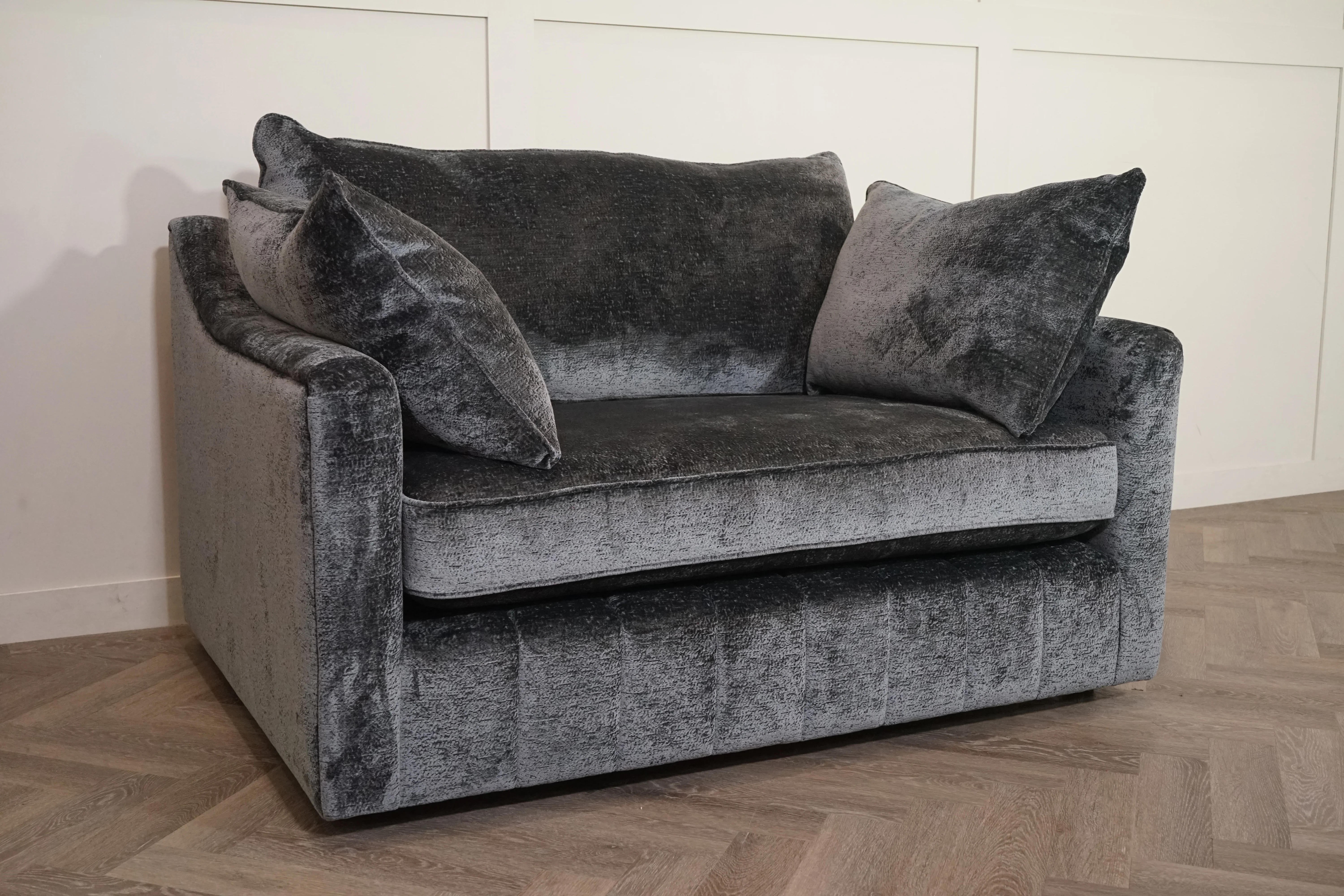 Olivia Cuddler Armchair, Lustre Charcoal - Image 3