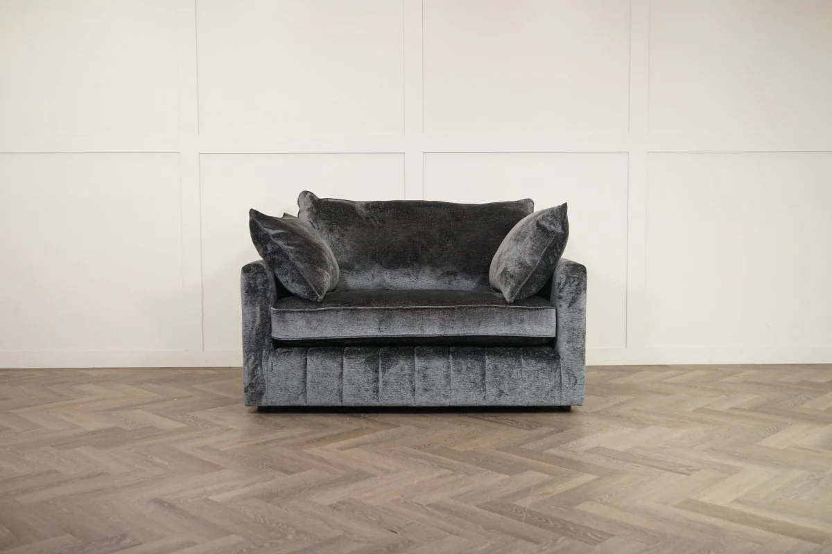 Olivia Cuddler Armchair, Lustre Charcoal - Image 9