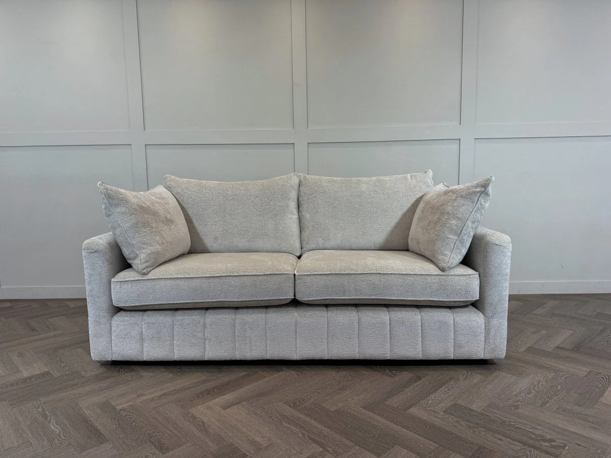 Olivia Fabric 2 Seater Sofa, Luxe Grande Natural - Image 5