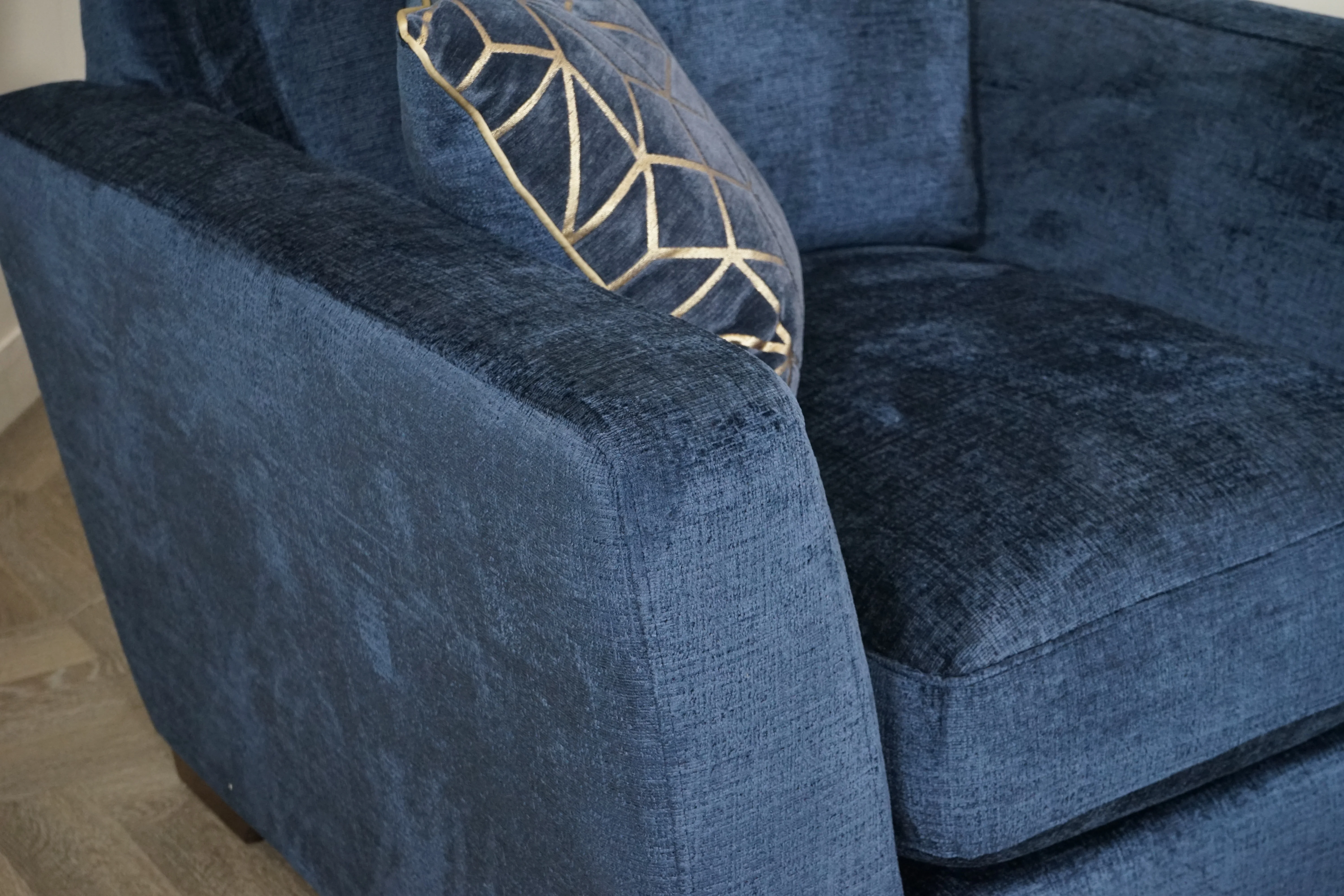 Radleigh Chair, Lustro Indigo - Image 4