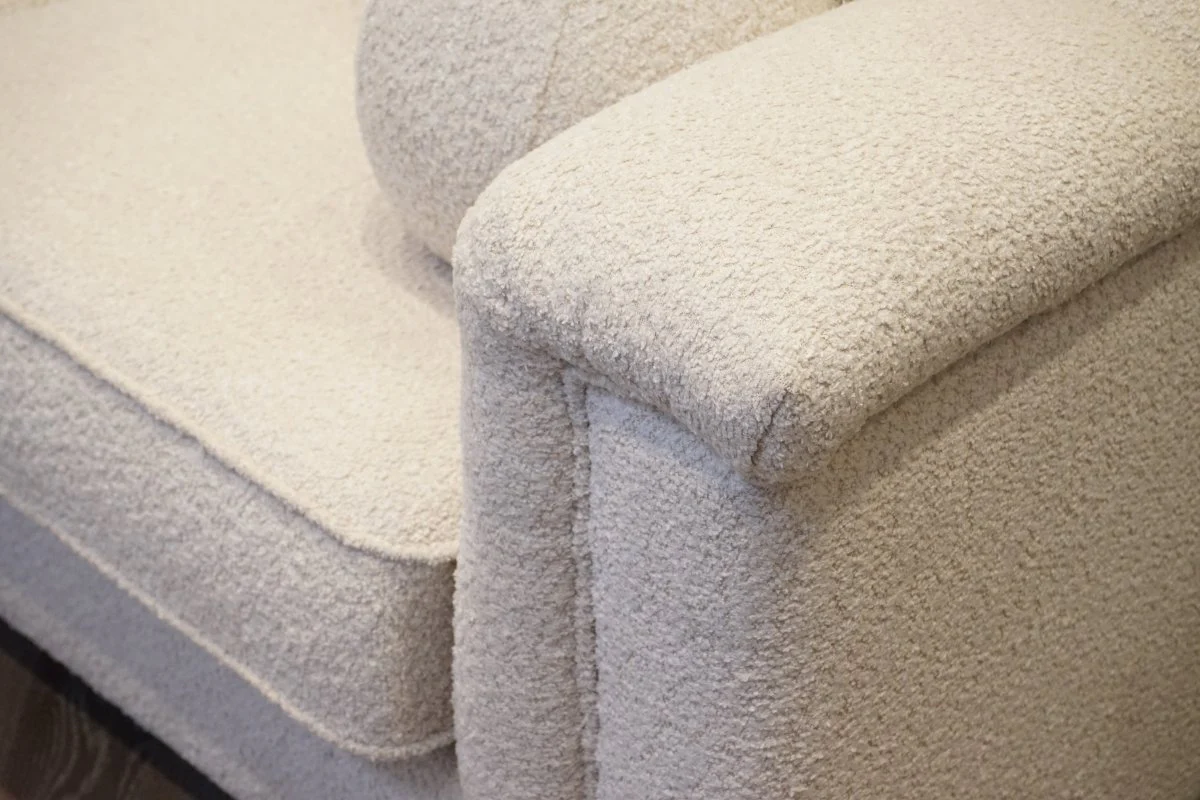 Regency Large 3 Seater Sofa, Soft Bouclé Natural - Image 9