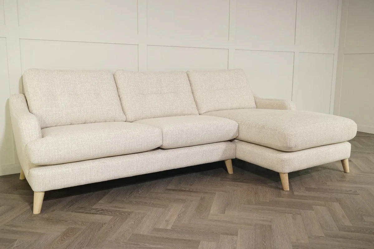 Rowen RHF Corner Chaise Sofa, Beige Weave - Image 4