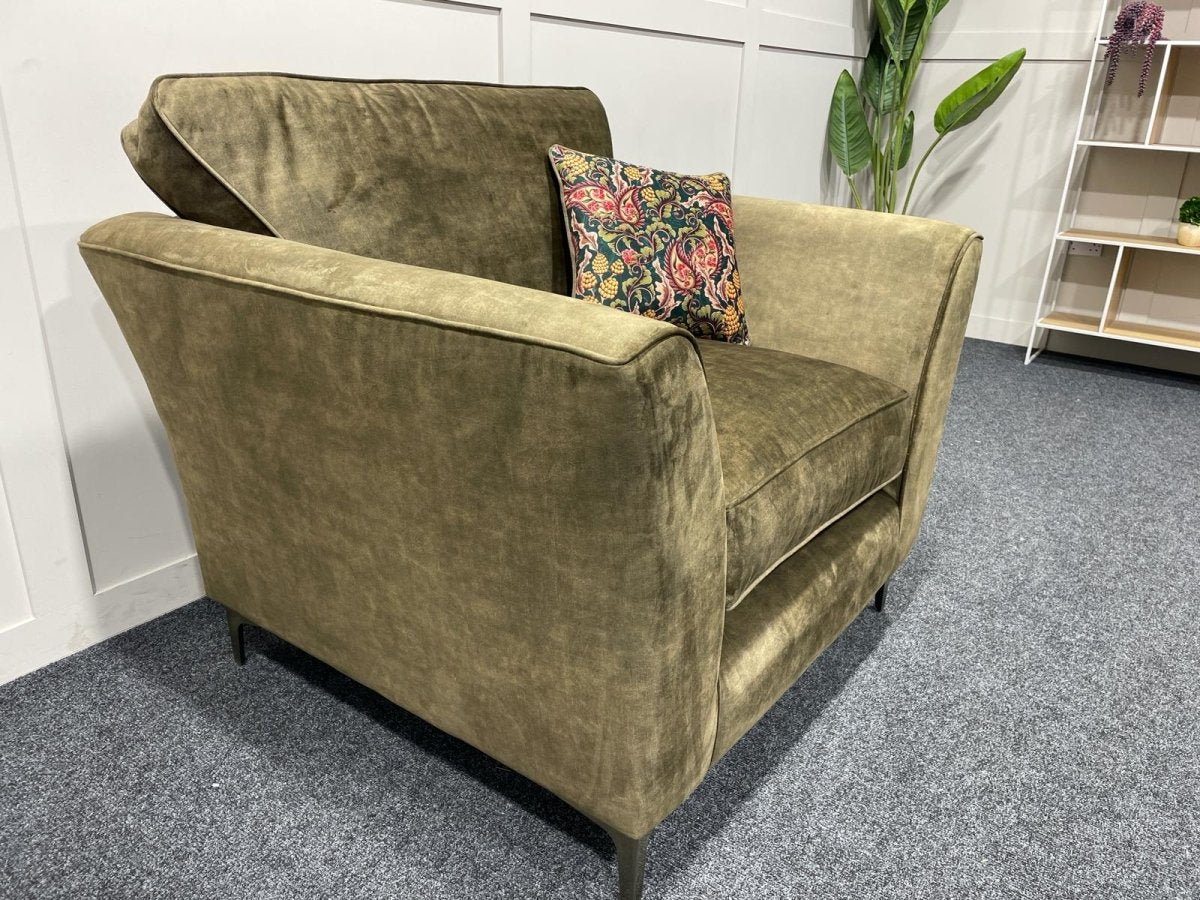 Sasha Classic Back Armchair, Chrome - Image 15