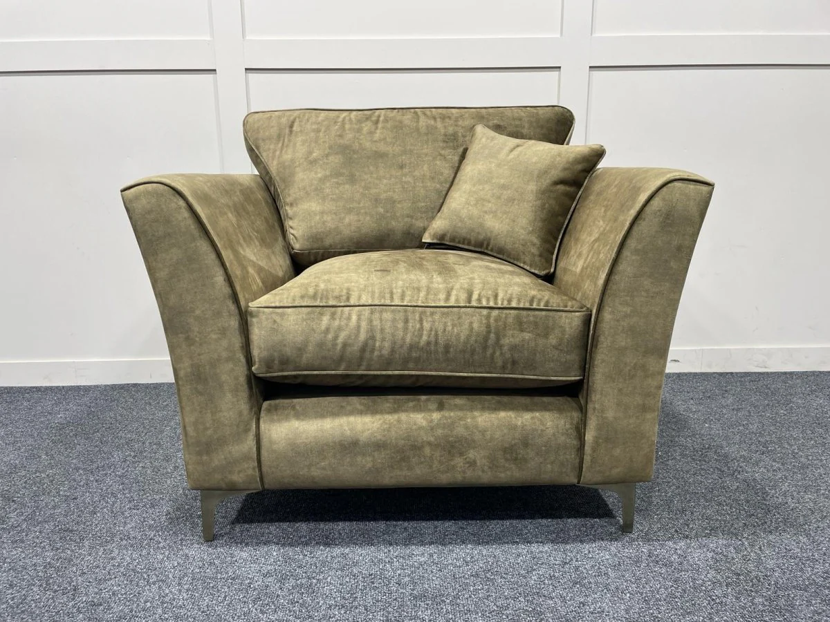 Sasha Classic Back Armchair, Chrome - Image 17