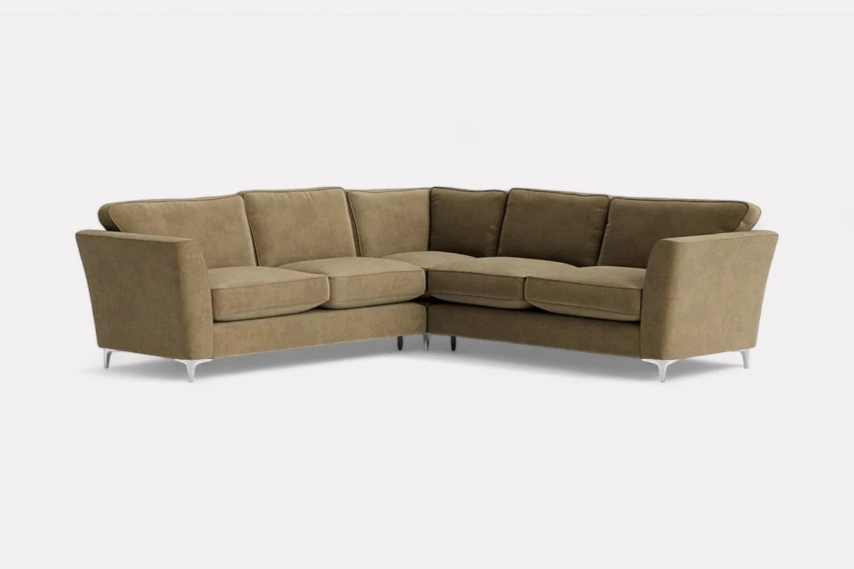 Sasha Large Fabric Corner Sofa - Image 3