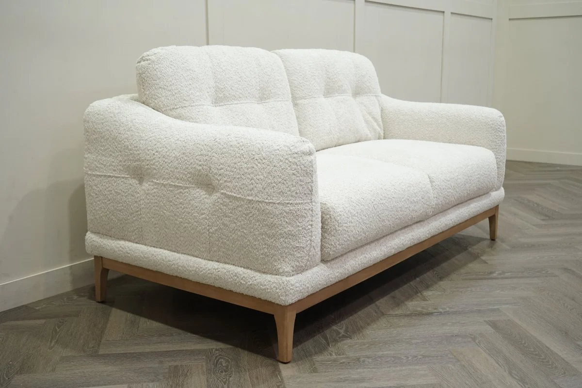 The Cosy Loft 2 Seater Sofa, Milky Pebble - Image 4
