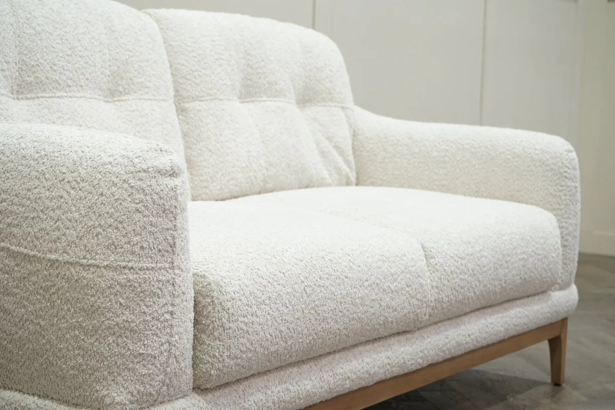 The Cosy Loft 2 Seater Sofa, Milky Pebble - Image 8