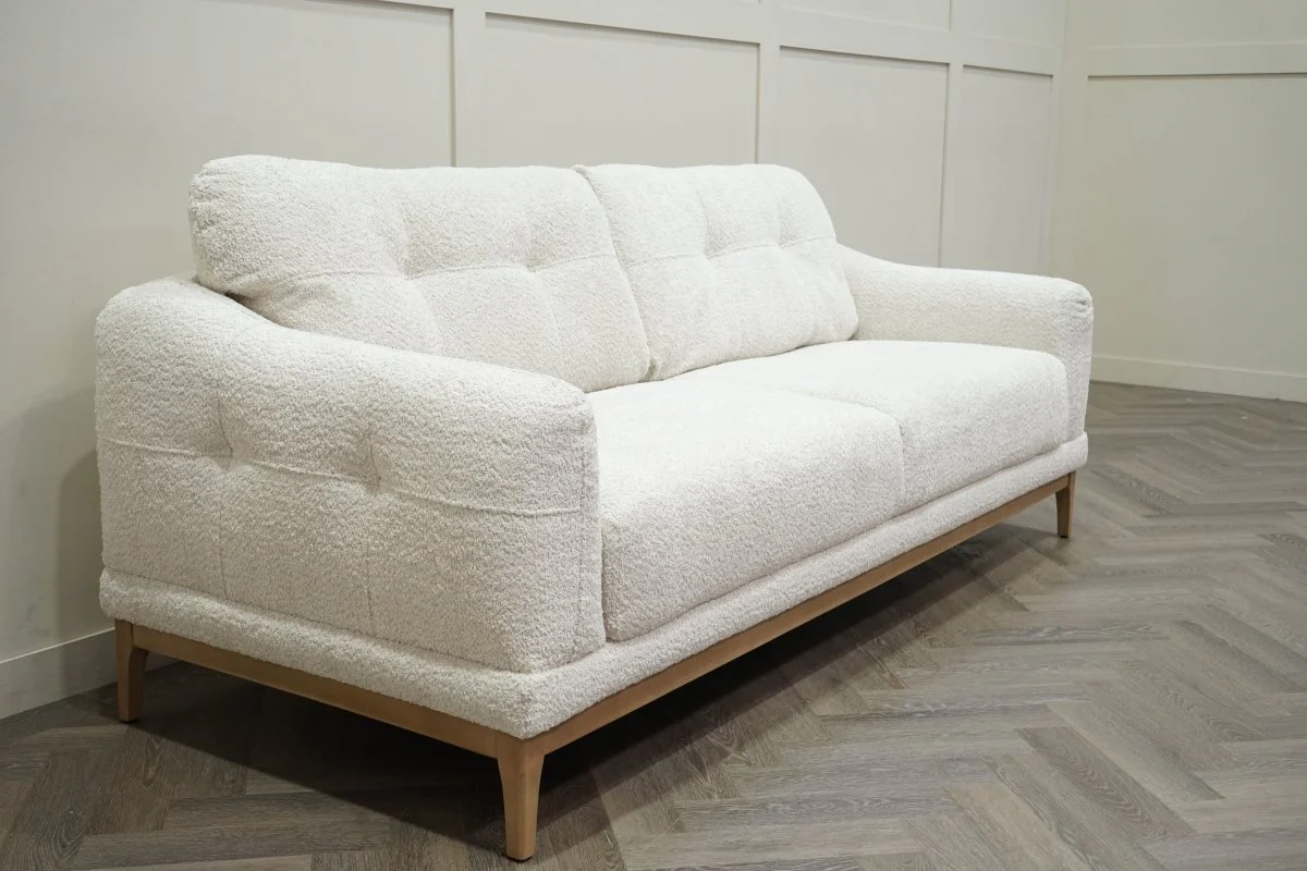 The Cosy Loft 3 + 2 Seater Sofa Set, Milky Pebble - Image 12
