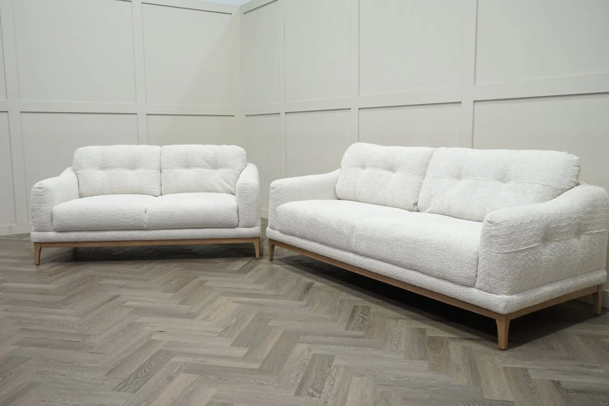 The Cosy Loft 3 + 2 Seater Sofa Set, Milky Pebble - Image 5