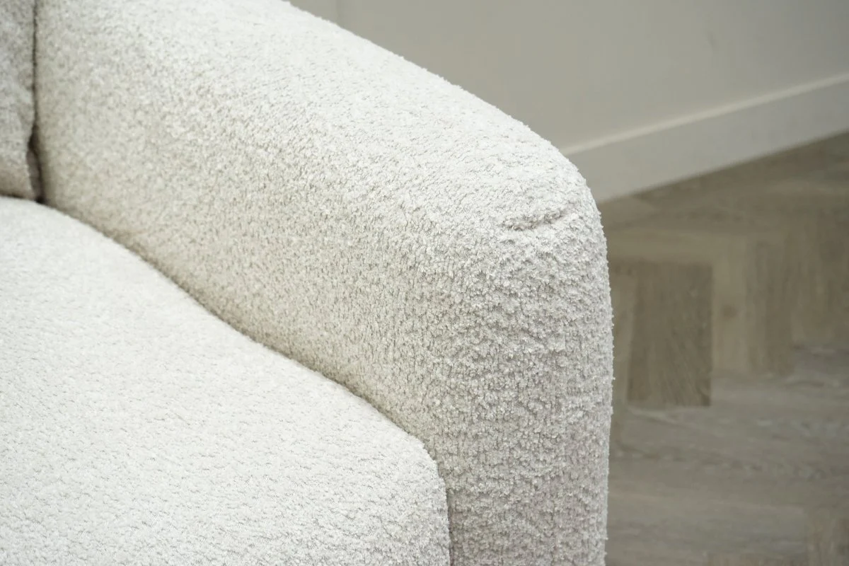 The Cosy Loft 2 Seater Sofa, Milky Pebble - Image 5