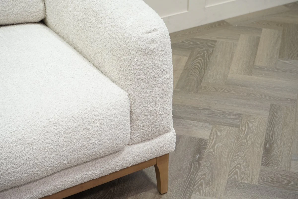 The Cosy Loft Armchair, Milky Pebble - Image 5