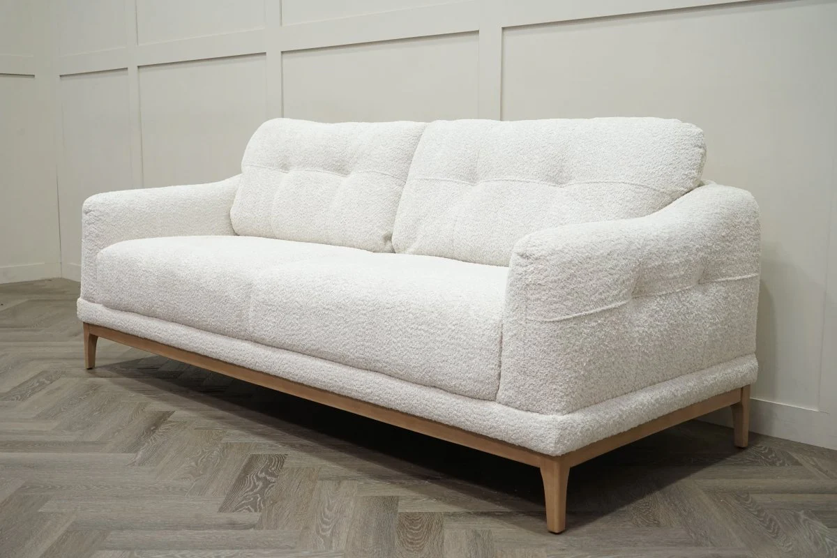 The Cosy Loft 3 Seater Sofa, Milky Pebble - Image 6